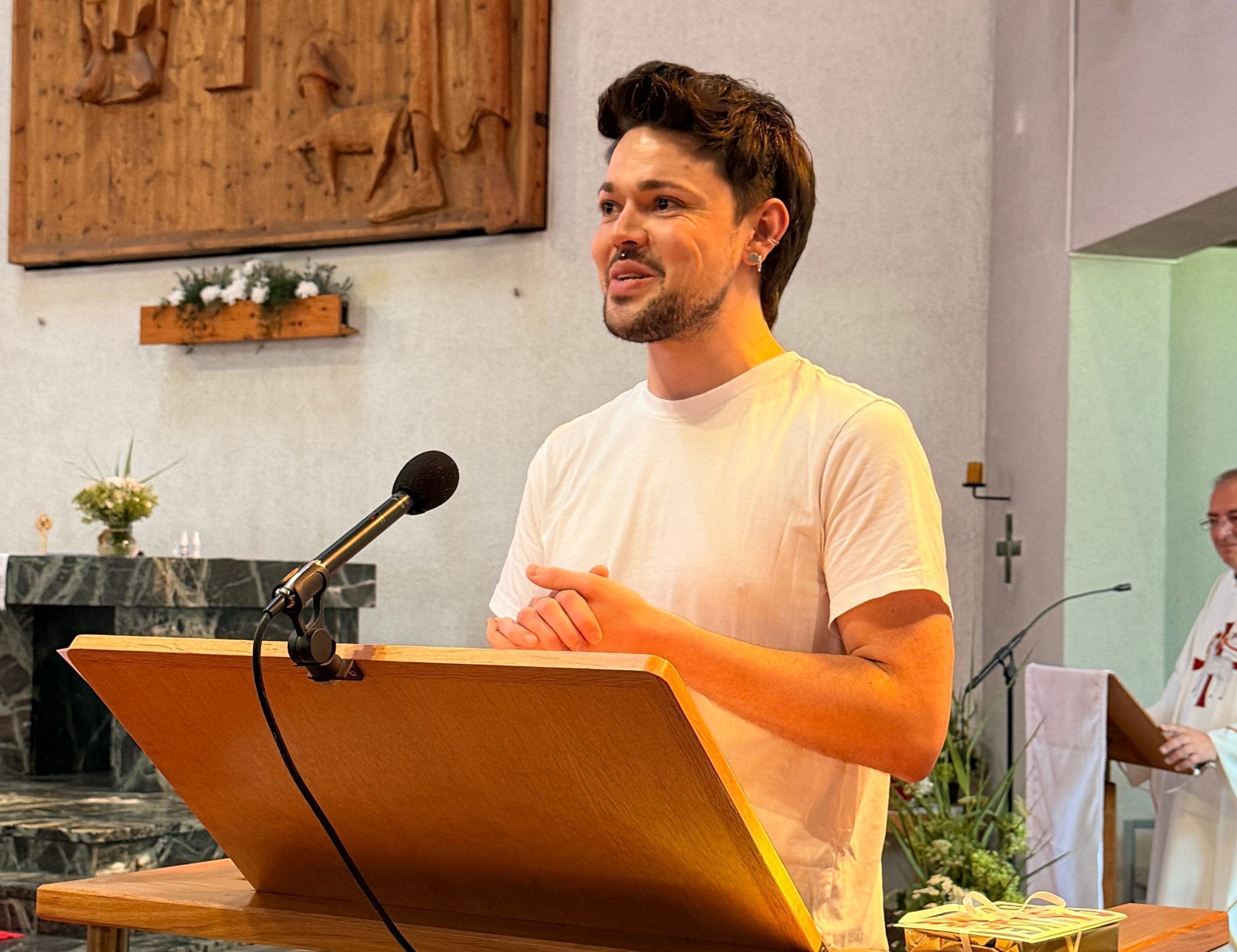 Martin Blakolmer muss aus beruflichen Gründen die Chorleitung abgeben, bleibt dem Chor aber weiterhin verbunden.