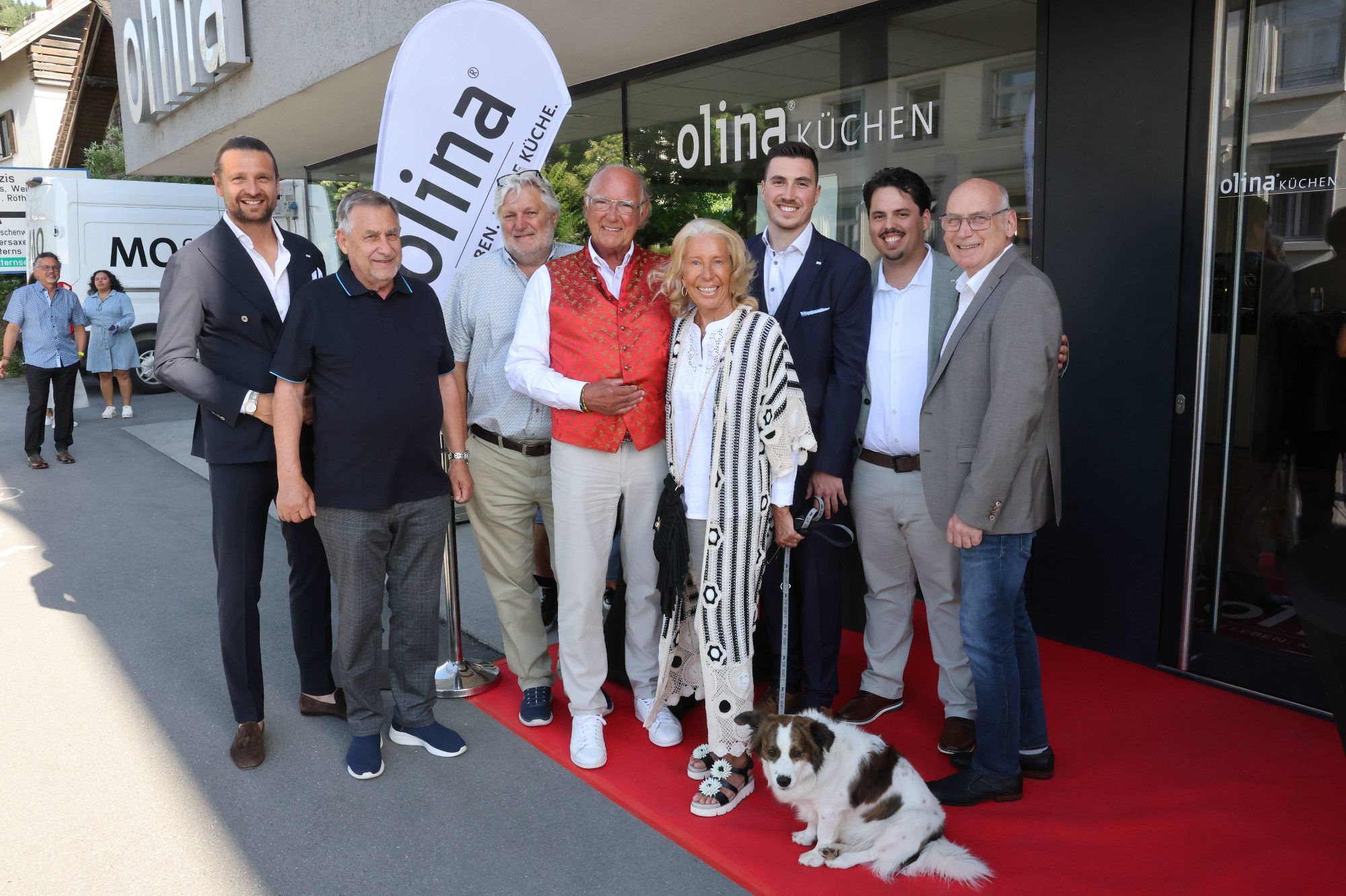 Martin Laireiter, Wolfgang Allgäuder, Erwin Dobler, Ernst-Martin Scheible, Tina Ulmer, Simon Wachter, Lukas Brugger und Markus Burger.