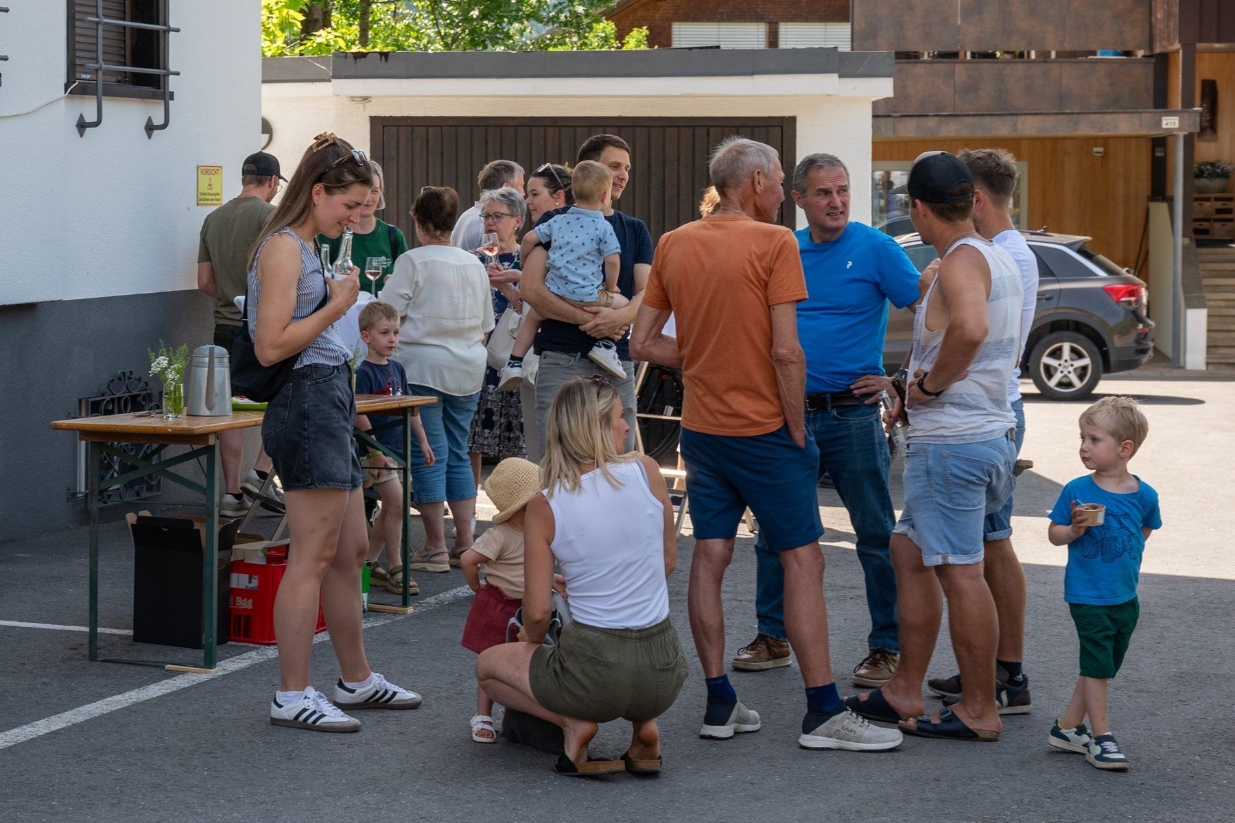 Der Eröffnungstag war ein Treffpunkt für Jung und Alt