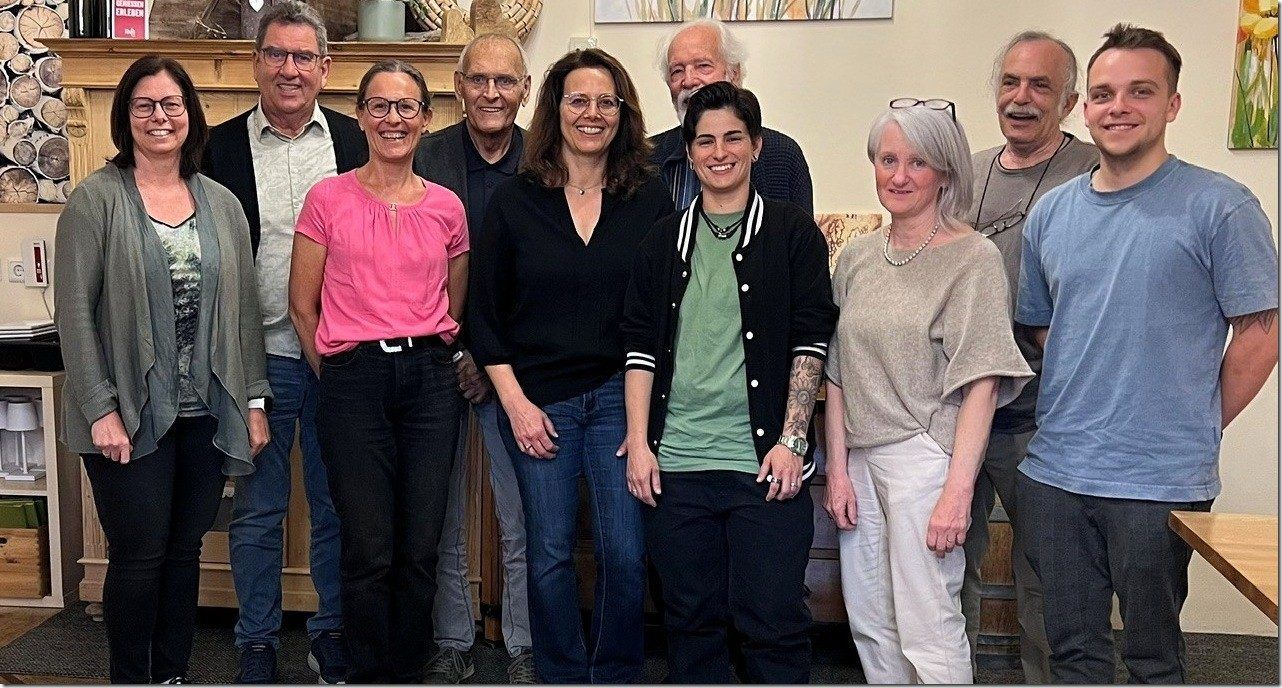 Der Vorstand vom Schlosshus Rankweil mit Bürgermeisterin Katharina Wöß-Krall (l.). PRIVAT