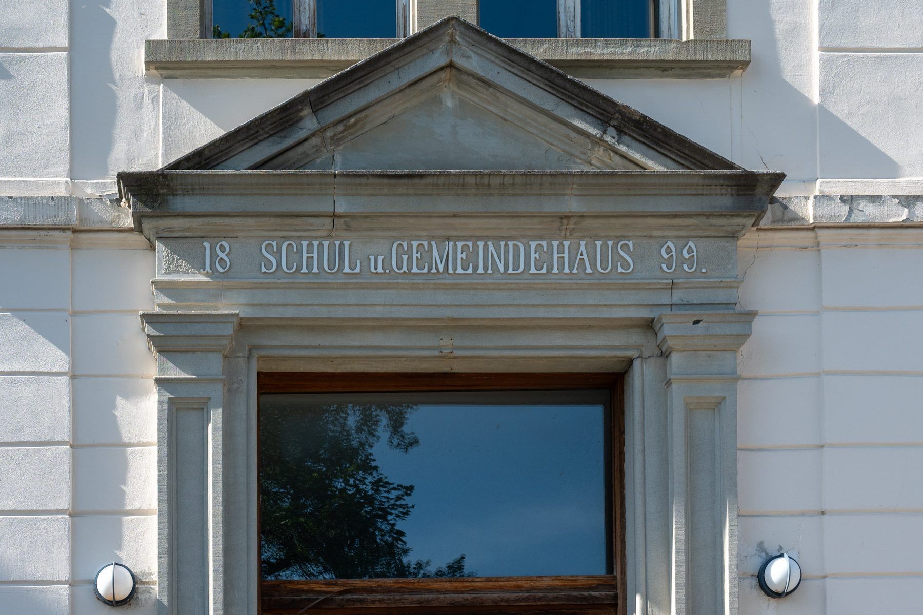 Das Denkmal geschützte Haus wurde 1899 erbaut 