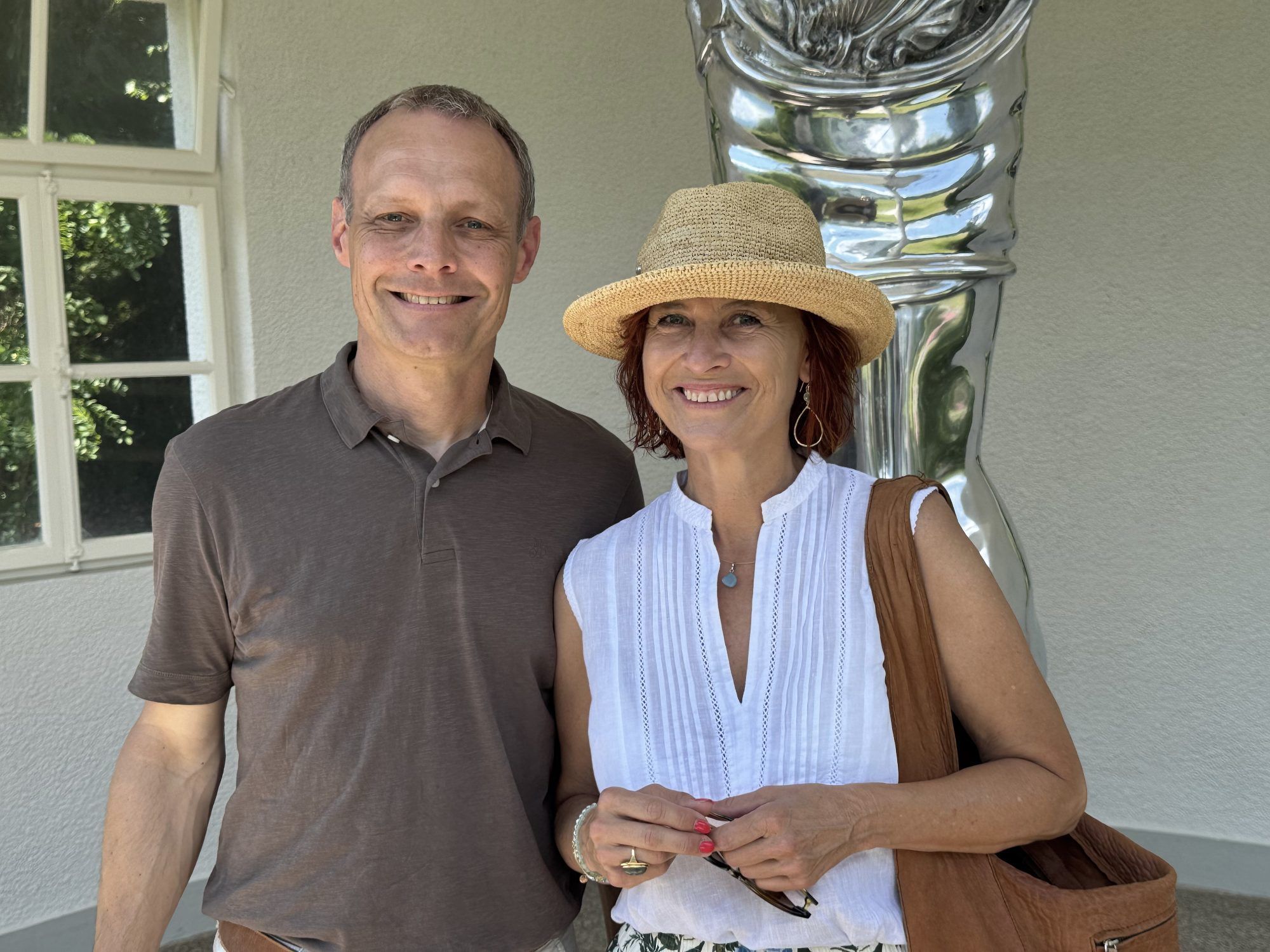 Michael Gander und Sängerin Elke Bitschnau.