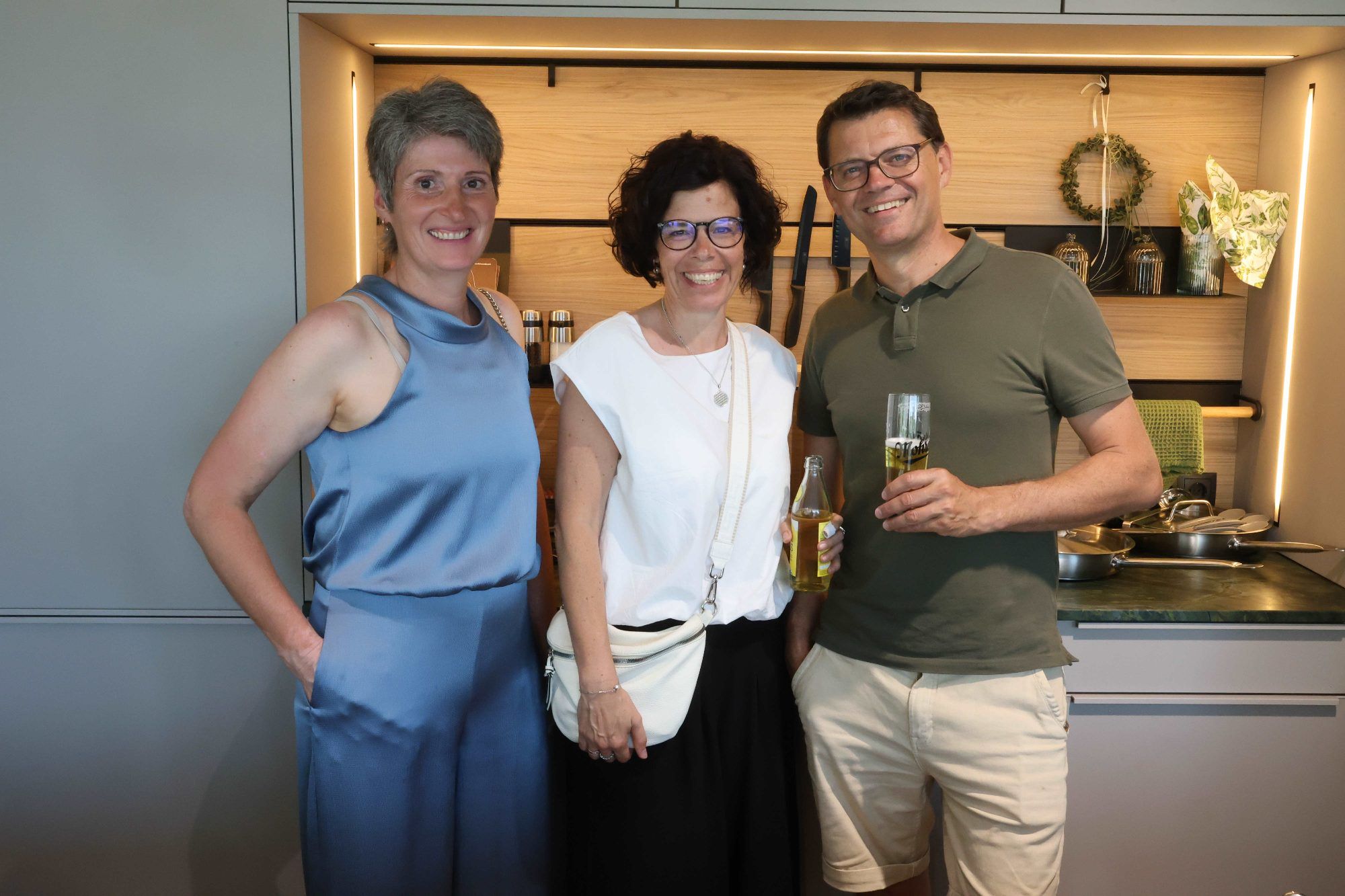 Saine WAchter, Angela und Thomas Egger (