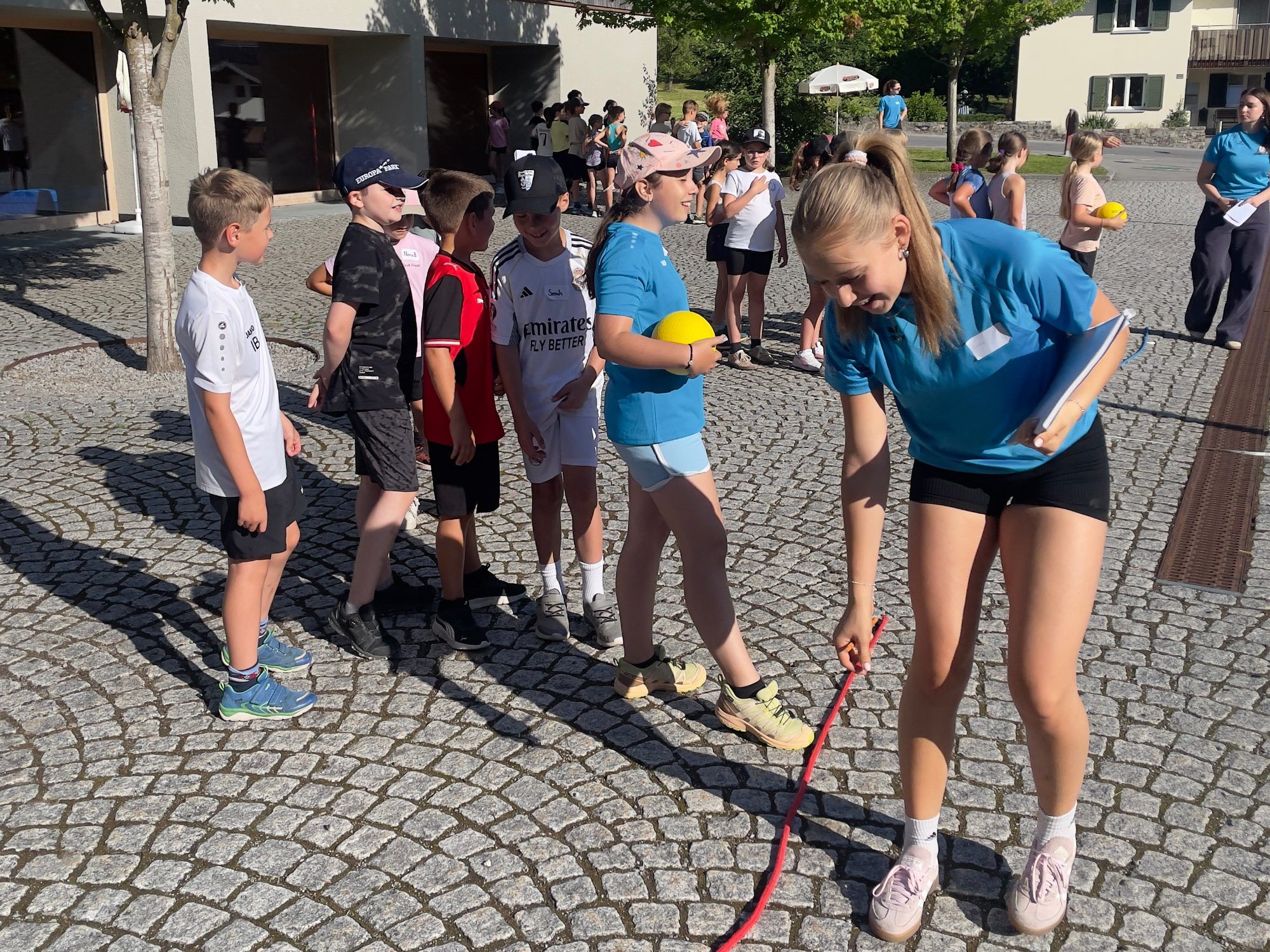 Bei der Station 
