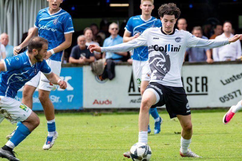 Bader Belhaj spielte gut, vergab aber zwei gute Chancen. 