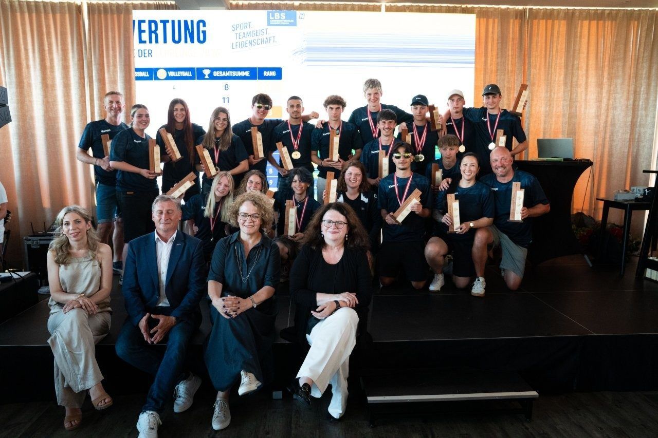 Erfolgreiche Titelverteidigung der Vorarlberger Berufsschüler. 