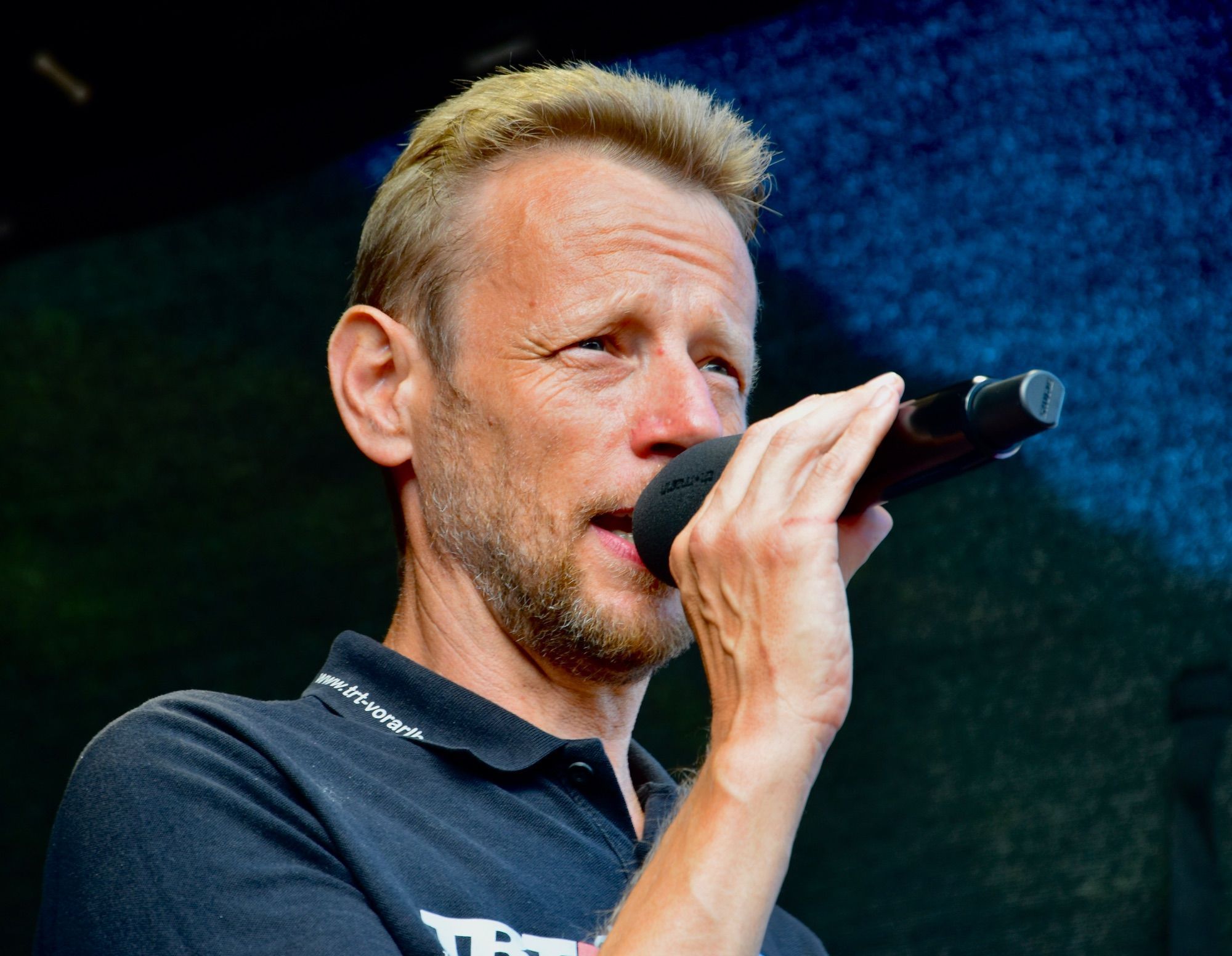 Dieter Reis, Obmann des Trail Running Team Vorarlberg, freute sich über den tollen Erfolg der Veranstaltung.