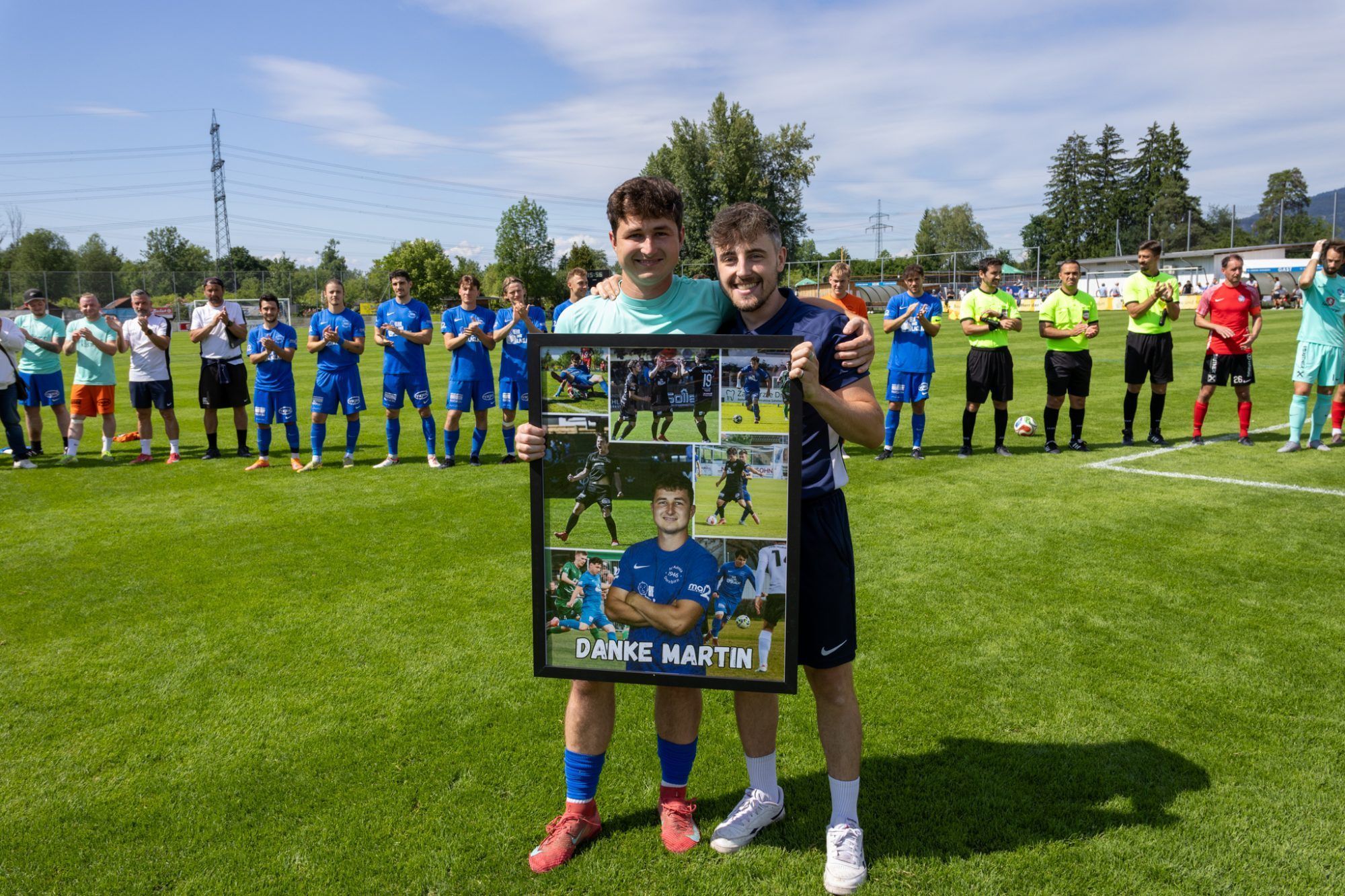 Mit Martin Brunold verliert das Team einen wichtigen Spieler, der auch abseits des Spielfelds wichtig für die Mannschaft war - Laurin Moll bedankte sich bei seinem ehemaligen Teamkollegen.