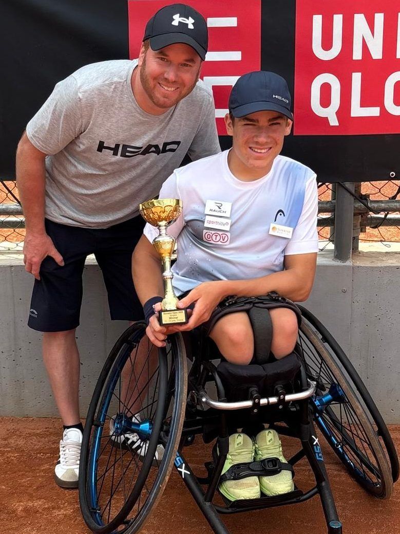Rollstuhltennis Maximilian Taucher Hohenems