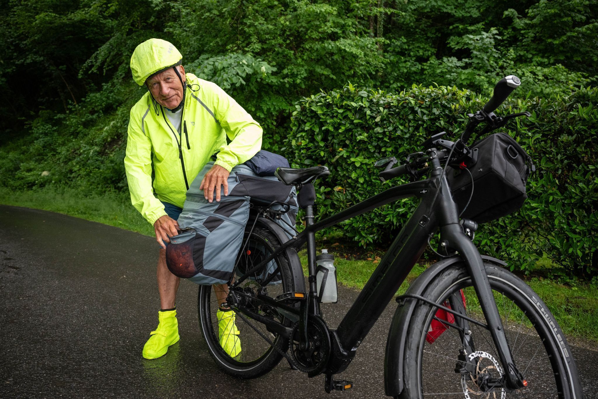 Nach schwerem Rückschlag: Dornbirner vollendet mit knapp 80 seinen Radstrecken-Traum
