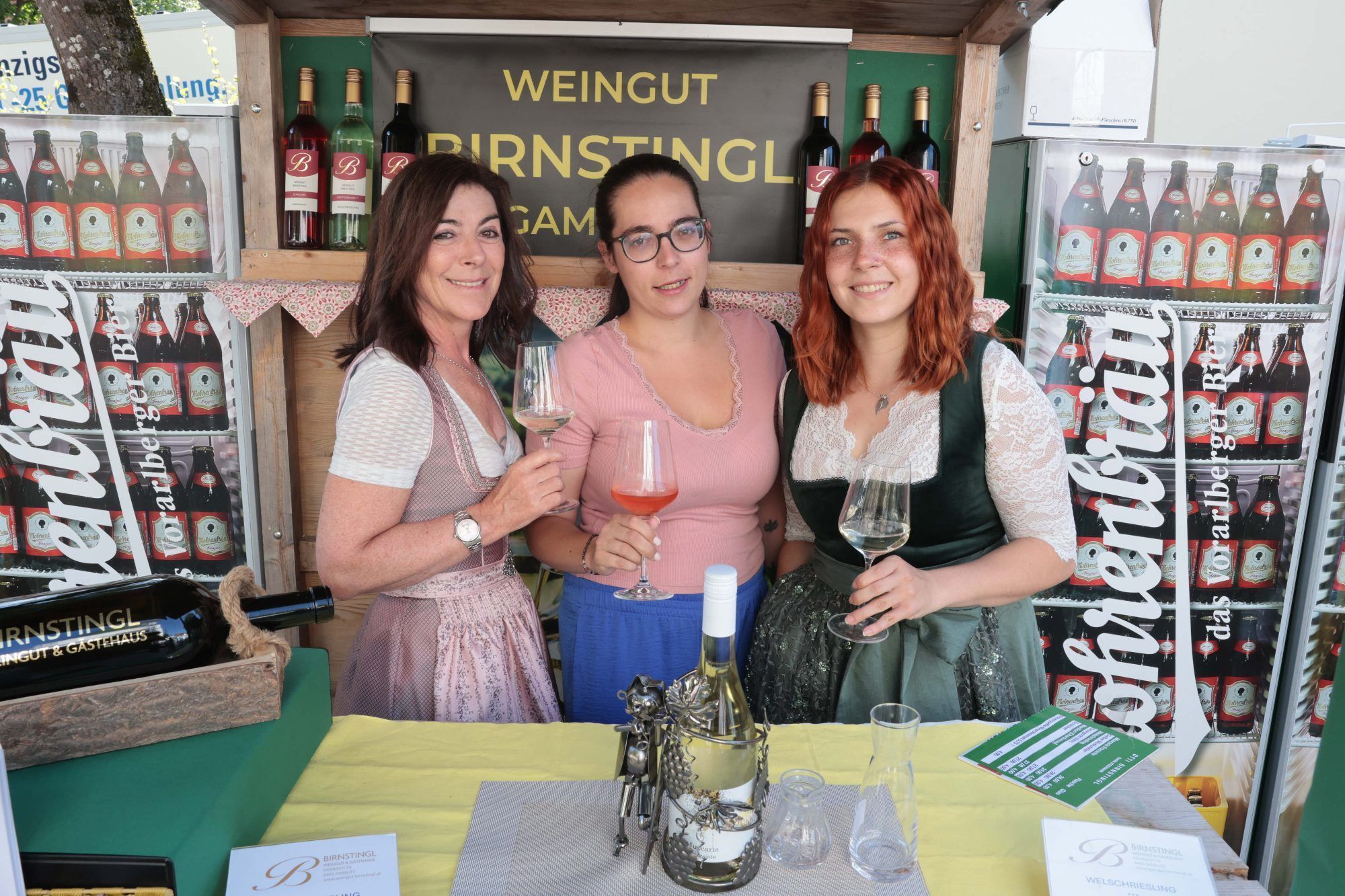 Marion Jäger, Sandra Hillisch, und Angelina Janner.
