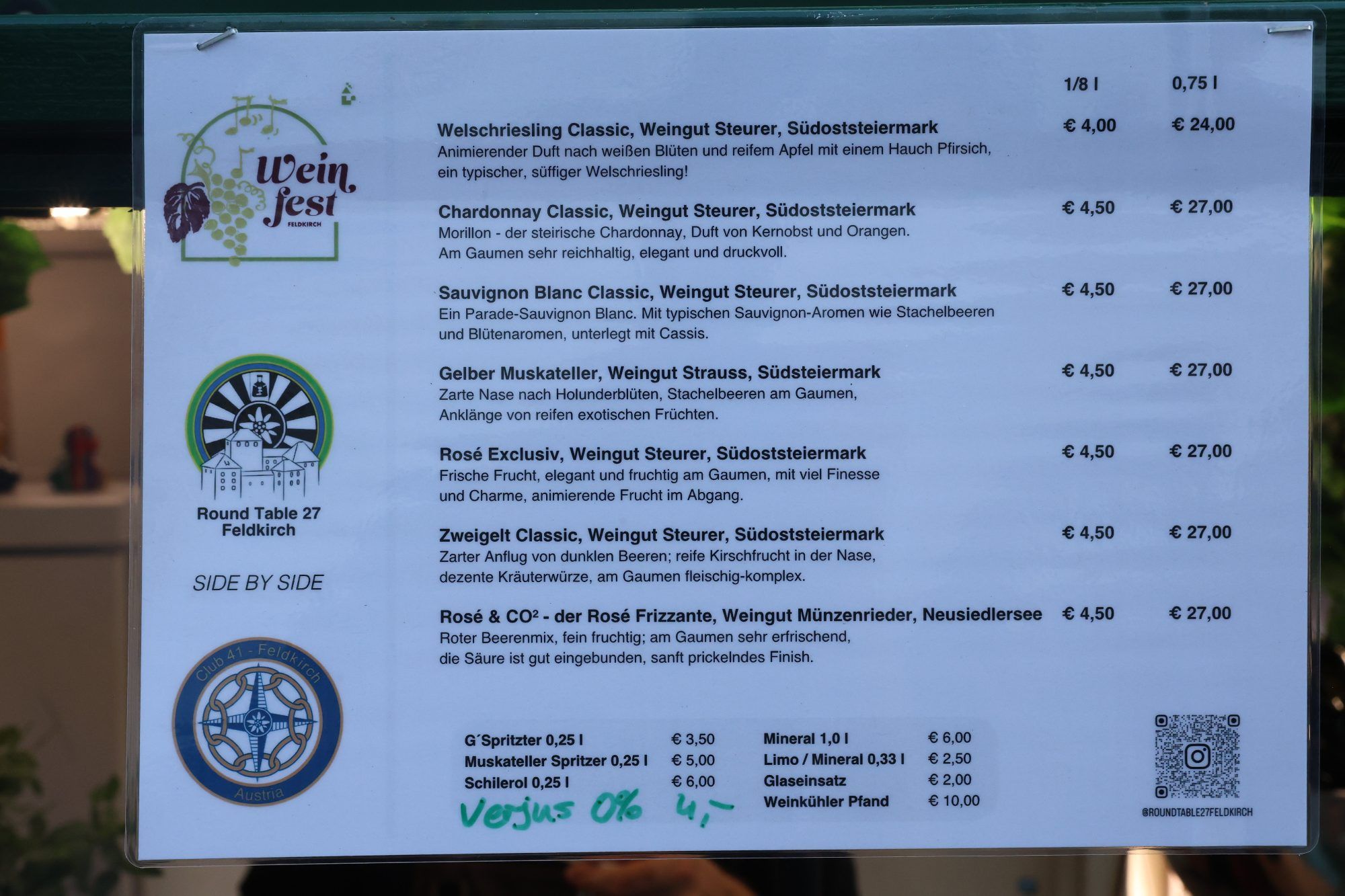 Genuss und Geselligkeit beim Weinfest