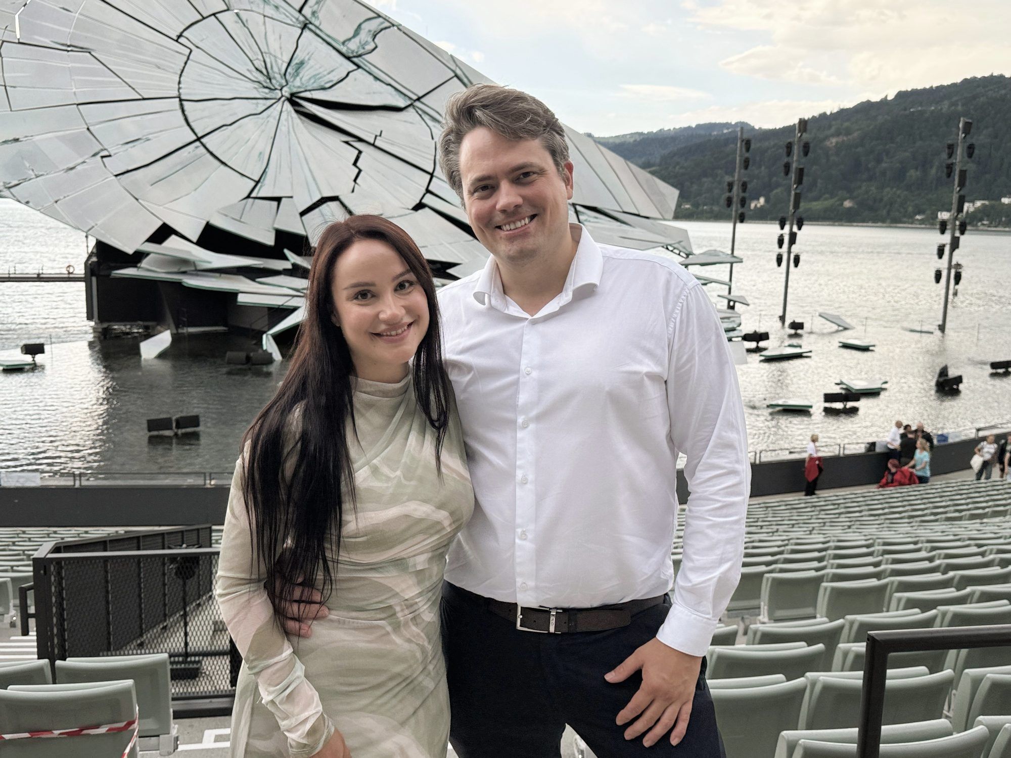 Die Violetta des Abends: Julia Muzychenko mit Anatol Tumencev.