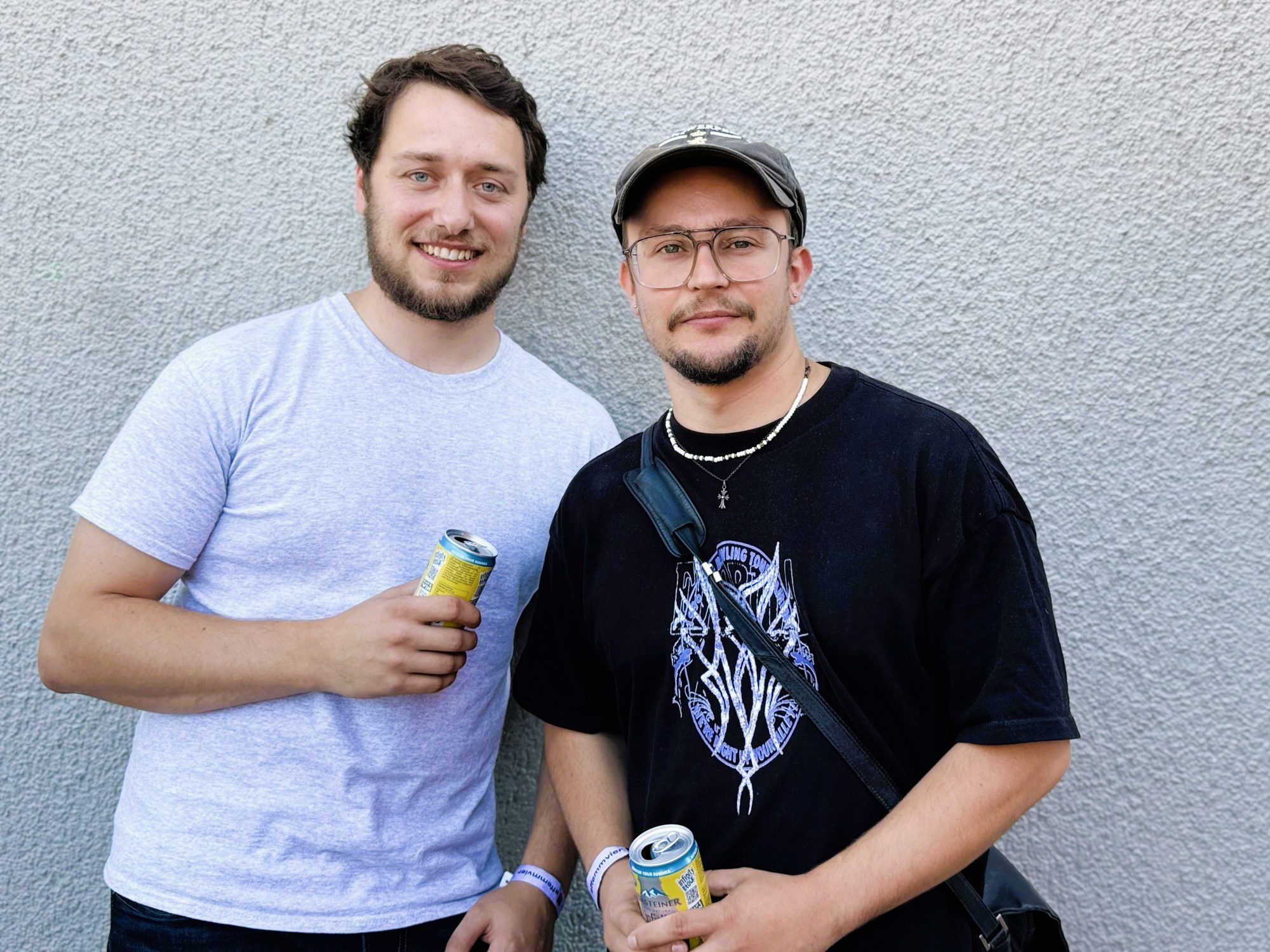Pianist Johannes Rietzler und Saxophonist Andrin Emanuel Secco.