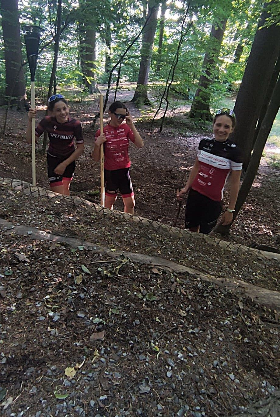 Die letzten Arbeiten an der Strecke laufen bereits auf Hochtouren.