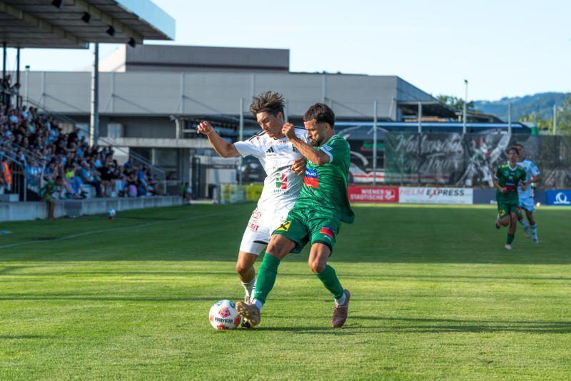 Matija Milosavljevic spielte auf der linken Abwehrseite gut. VN-STIPLOVSEK