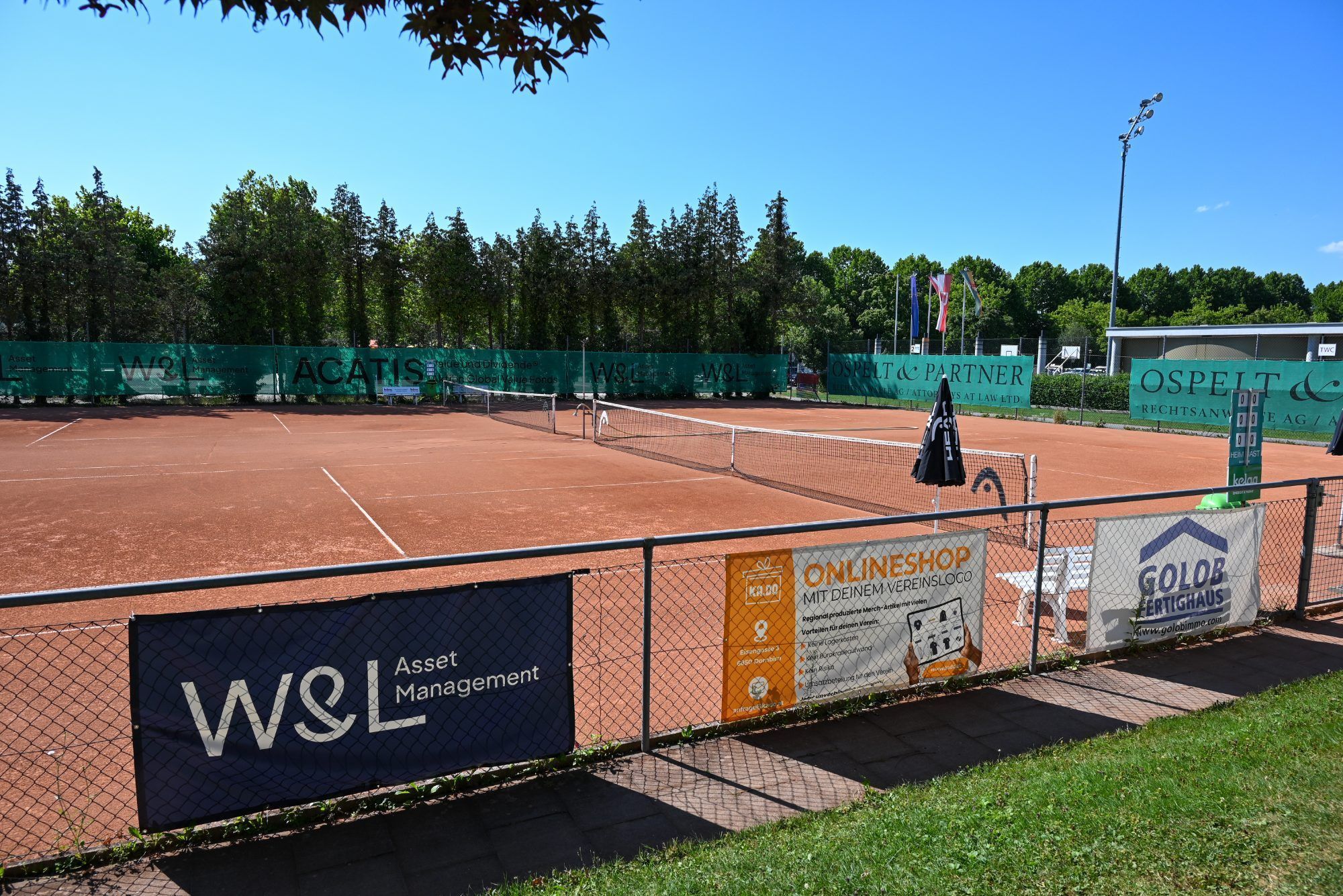 Schon in diesem Jahr startet die Sanierung der Tennisplätze, dafür hat der Verein zwei Spendenaktionen ins Leben gerufen.