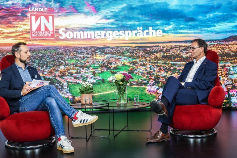 VN-Sommergespräch mit Markus Wallner heute ab 19.15 Uhr