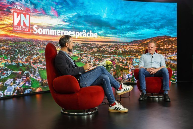 Heute in den VN-Sommergesprächen ab 19.15 Uhr: Christof Bitschi