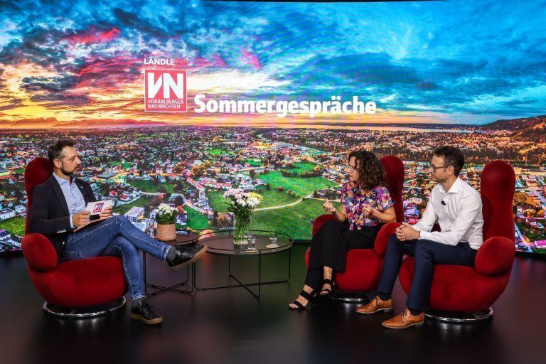 Heute in den VN-Sommergesprächen ab 19.15 Uhr: die grüne Doppelspitze