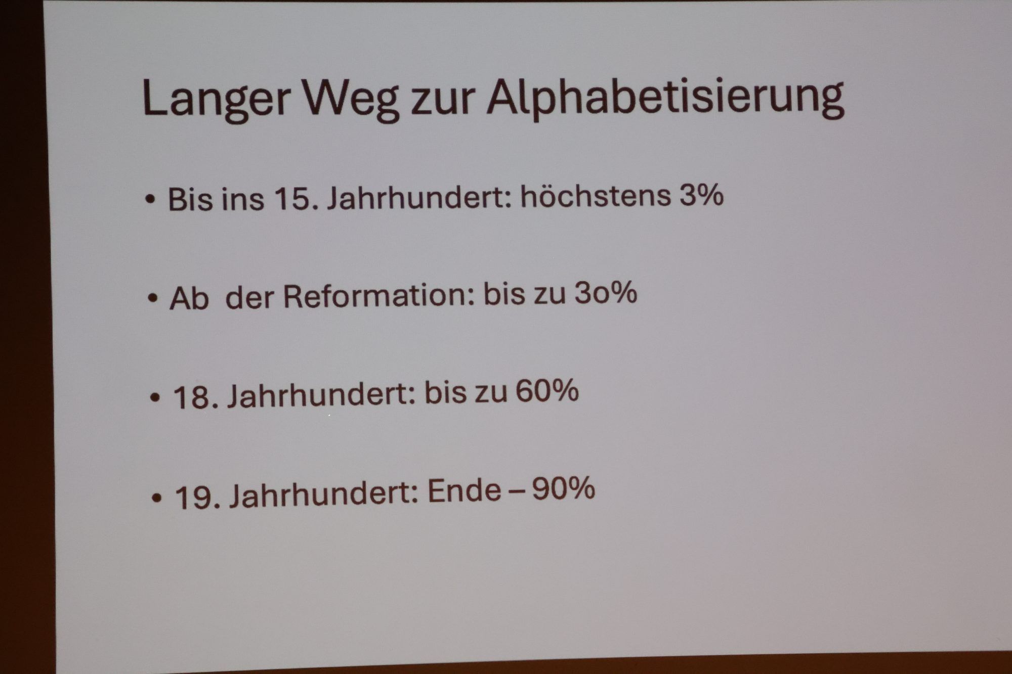 250 Jahre eindrucksvolle Schulgeschichte