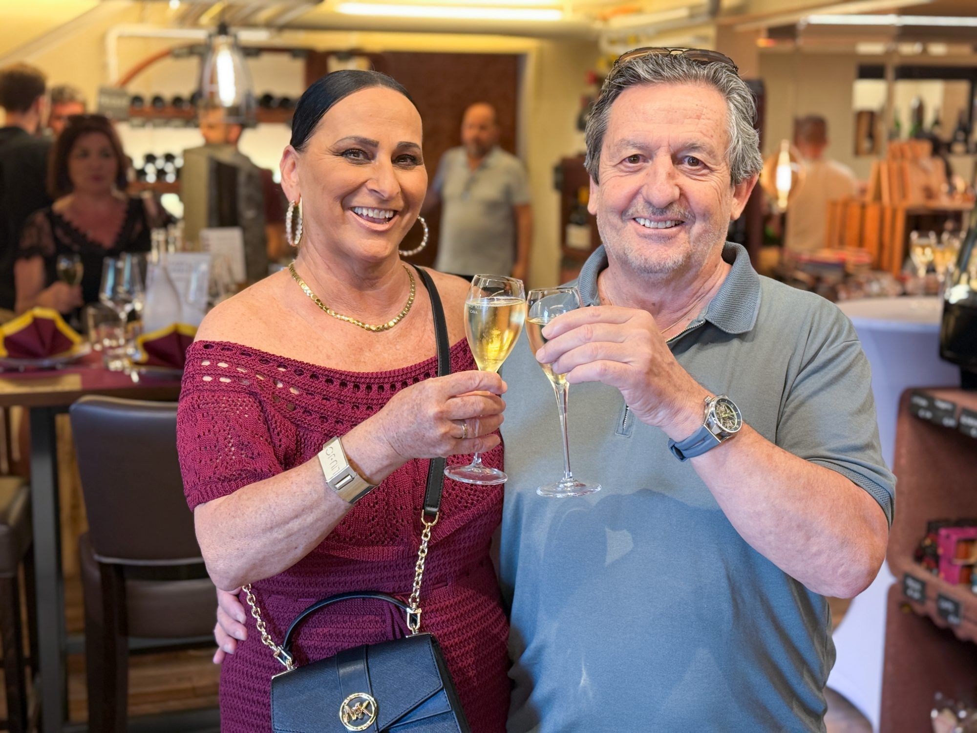 Silvia und Horst Nachbaur vom Café Nachbaur nahmens spanisch