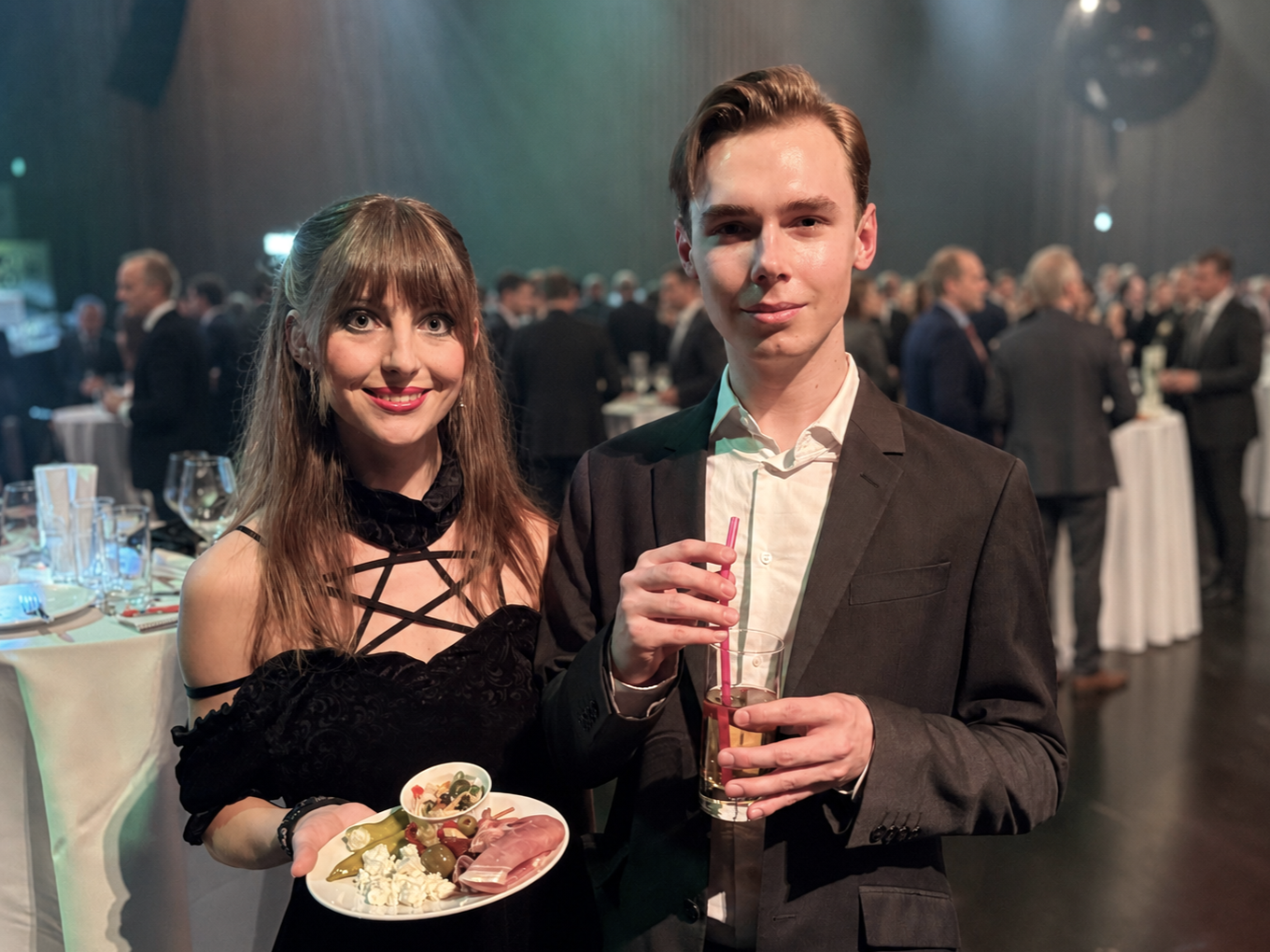 Sarah Bechter und Bohdan Mysan.