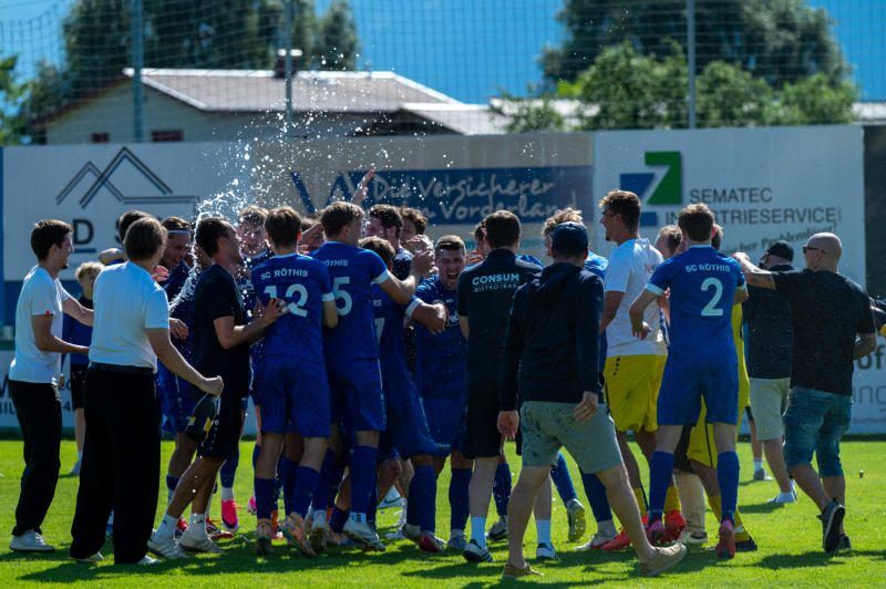 Impressionen von SC Röthis und FC Lauterach. VN-SERRA/VN-STIPLOVSEK