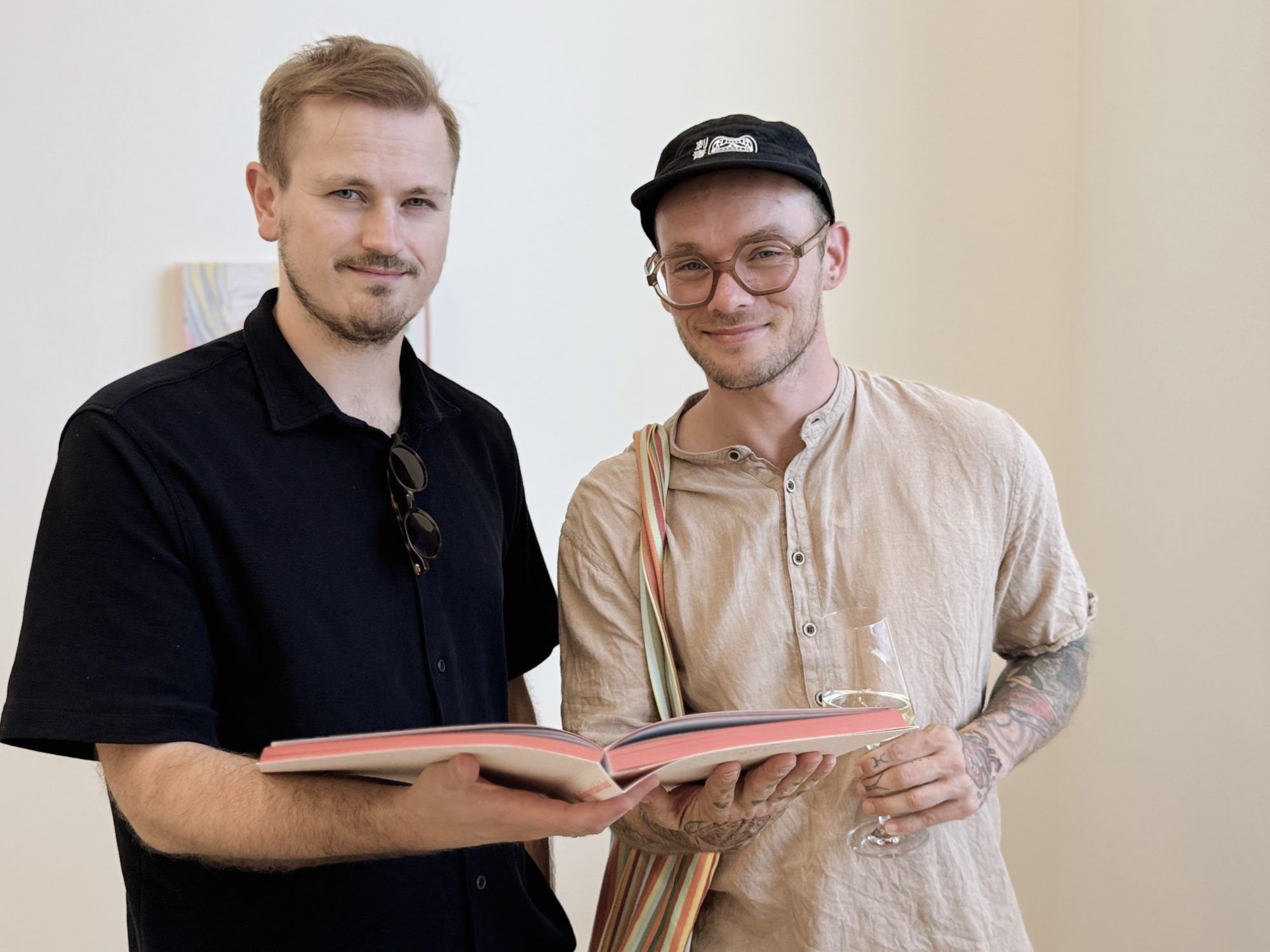 Benjamin Schallert-Draguljic und Rene´Haslach.