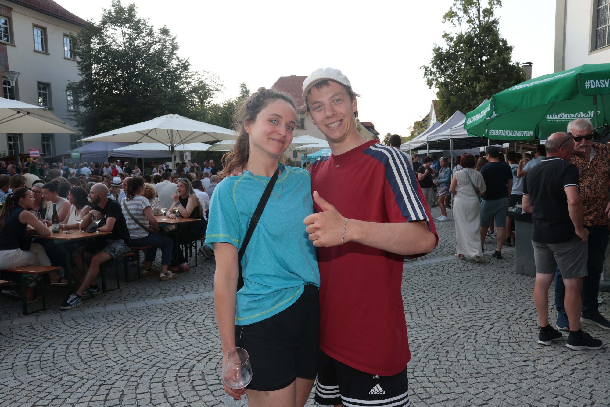 Judith Schreg und Tim van Dongen.