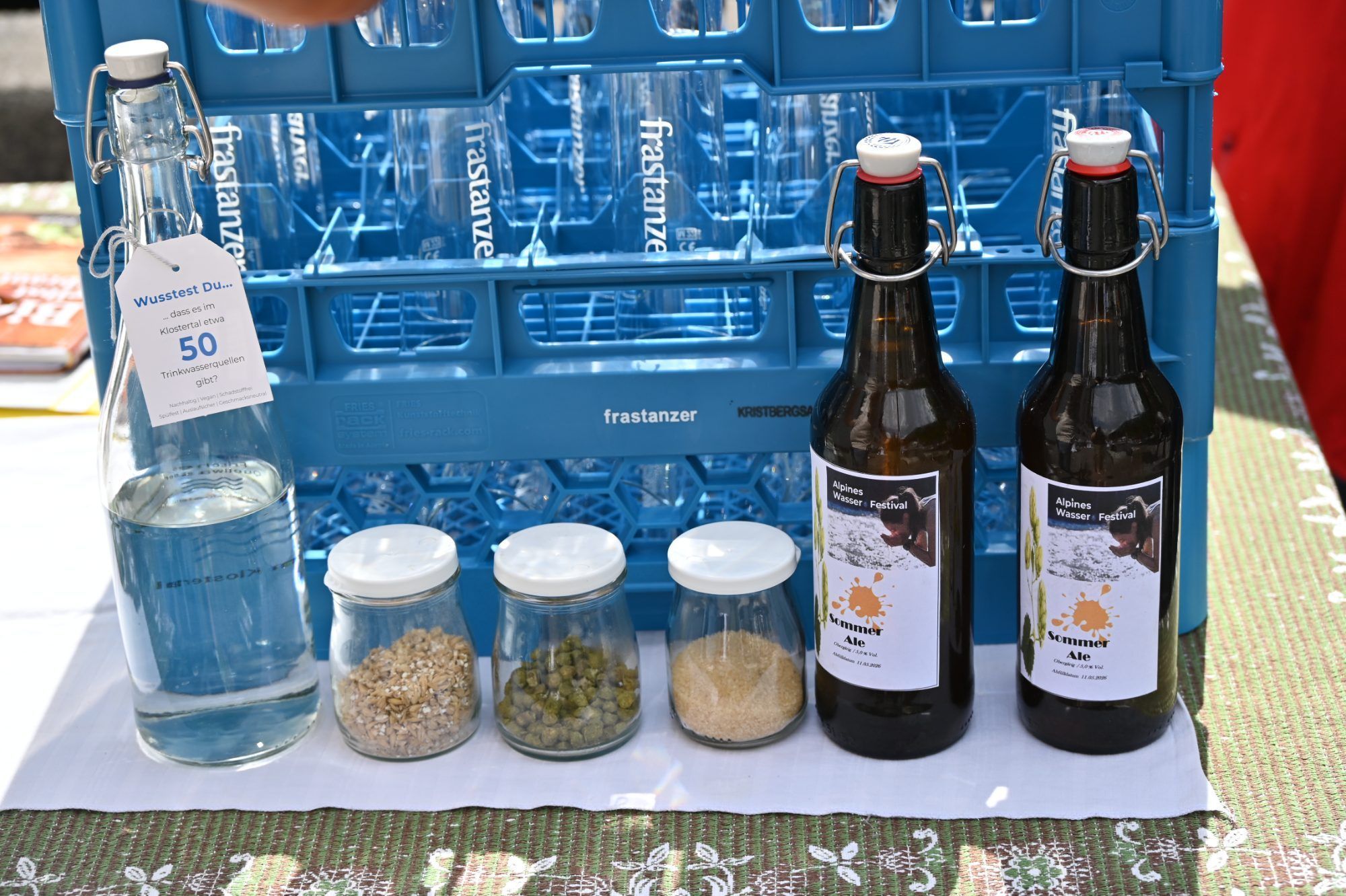 Das Klostertal feierte das Element Wasser