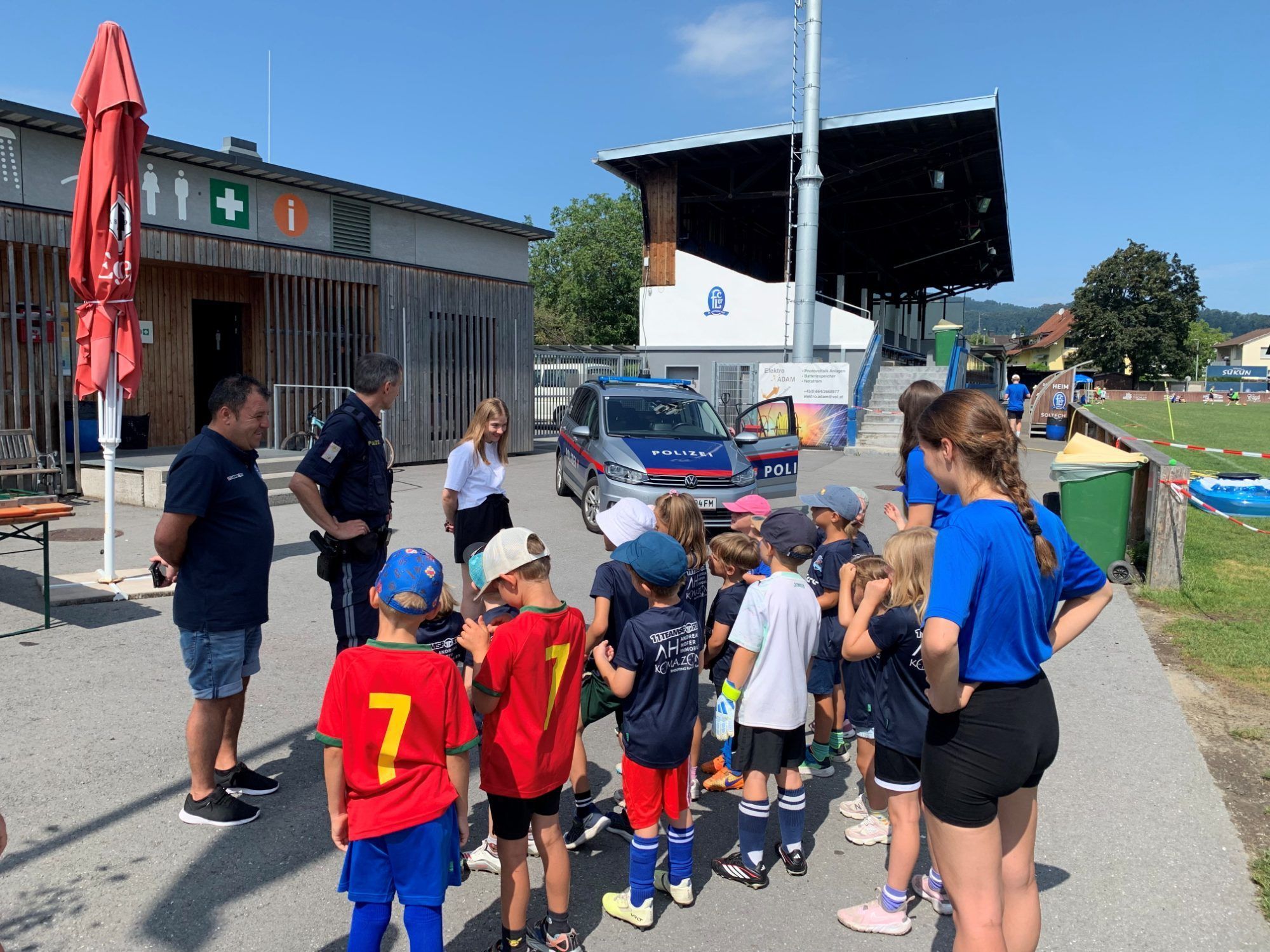 Fußball, Bewegung und jede Menge Spaß sorgten im School is out Camp des FC Lustenau für eine abwechslungsreiche Ferienwoche.