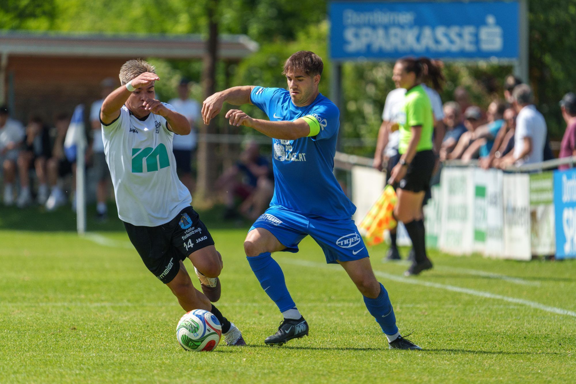 Wolfurt Spielmacher Kauan Brustolin (l.) hofft auf die ersten drei Punkte. VN