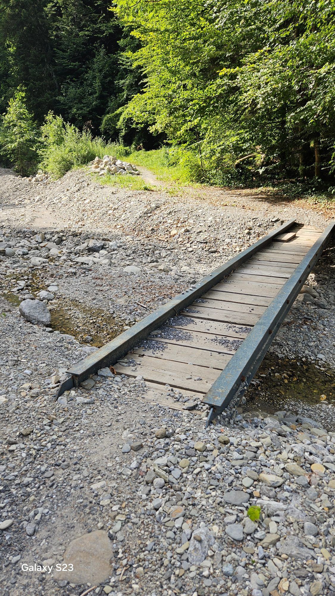 Bilderreihe der MTB-Strecke/Wanderweg beginnend bei St. Arbogast - Bild 8