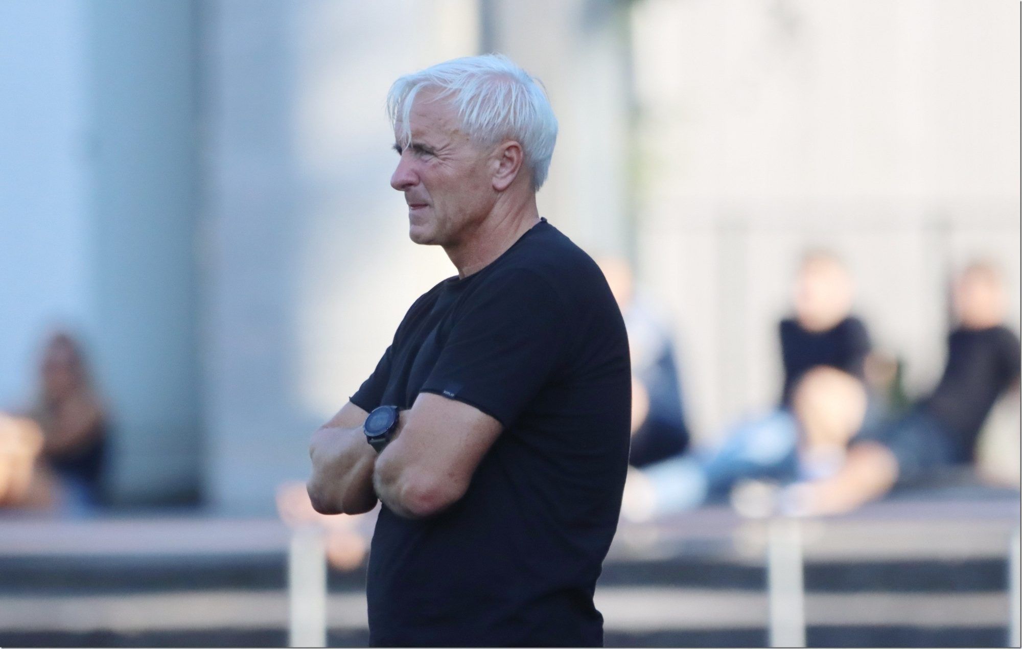 Heinz Fuchsbichler sprach vor dem ersten Pflichtspiel Klartext. KNOBEL