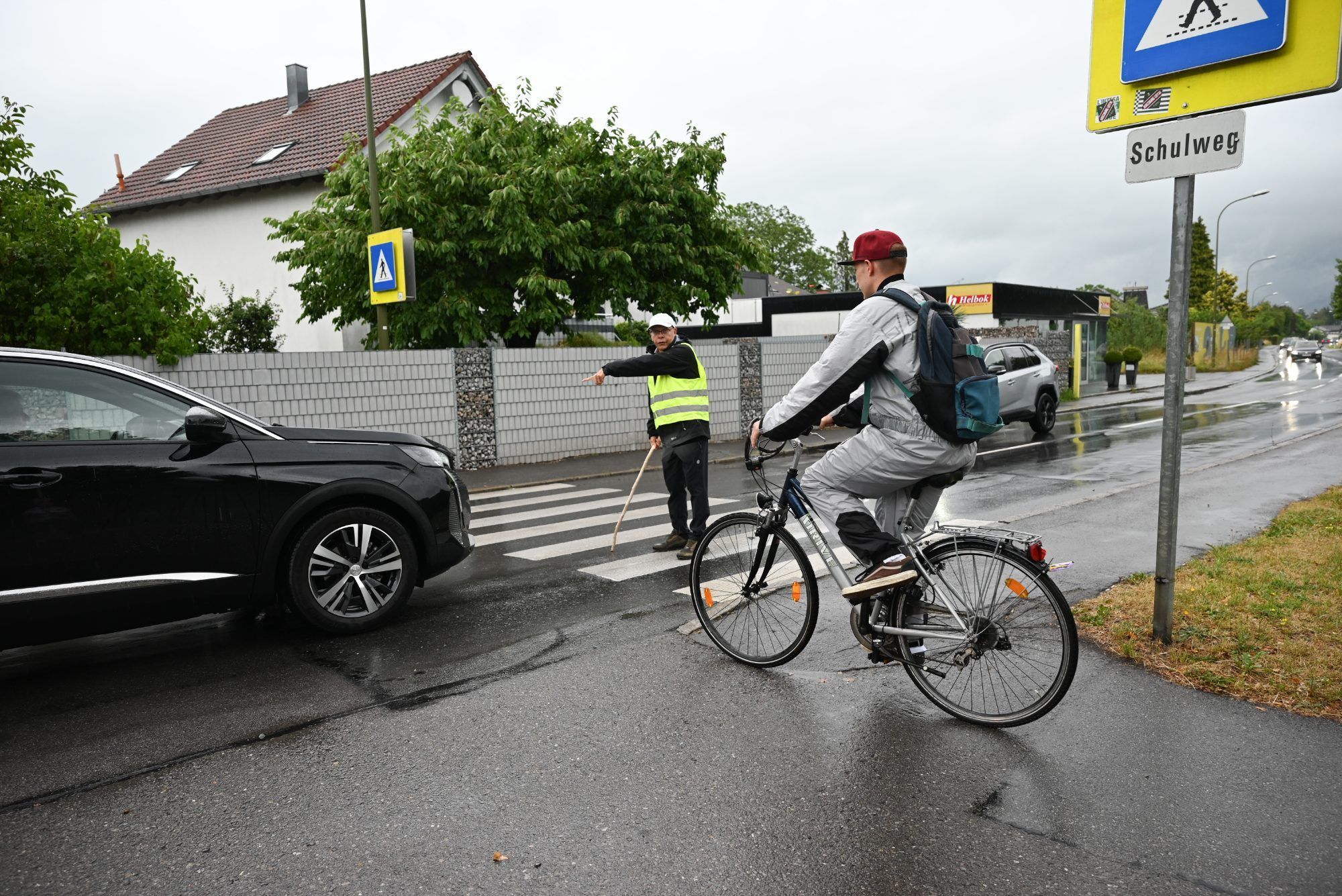 Hämmerle setzt sich für die Sicherheit in der Zellgasse ein.