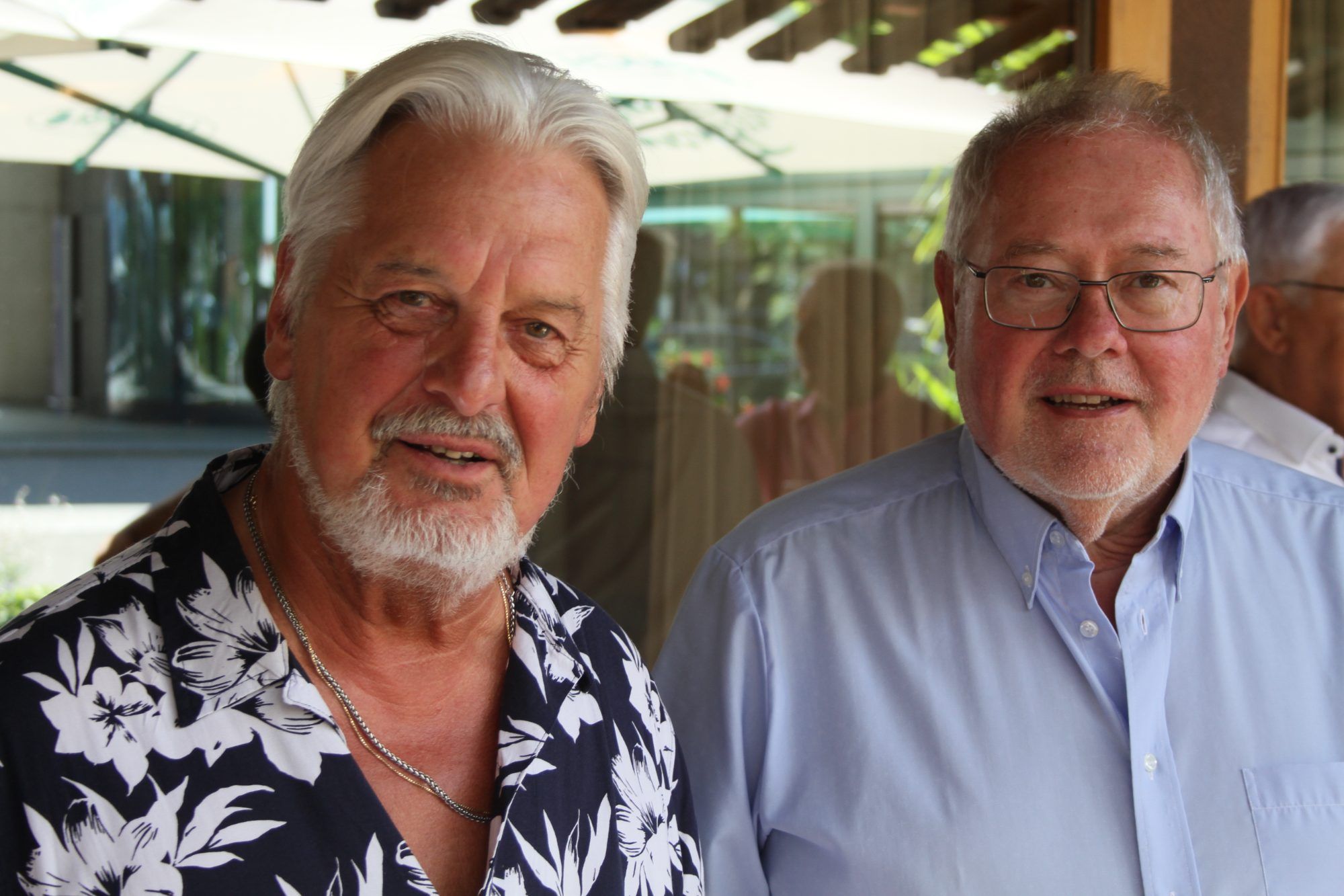 Guntram Sauerwein und Joe Lampert.