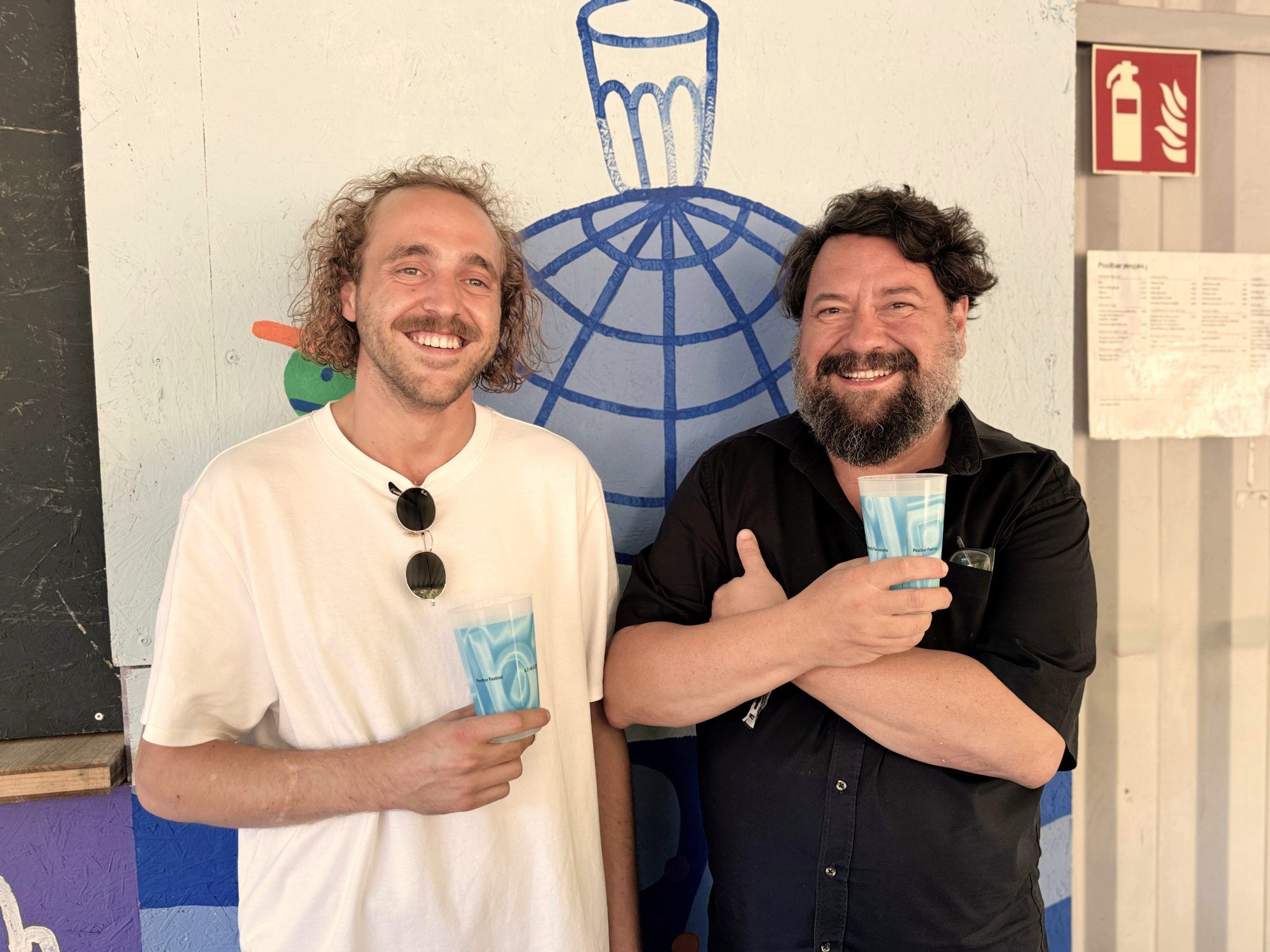 Fabian Varga und Dieter Grabher (Musikladen Feldkirch).