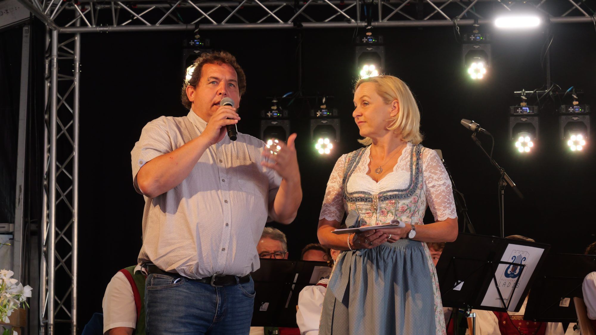 Bürgermeister Andreas Dobler lobte die hervorragende Organisation und das große Engagement der Feuerwehr Satteins.