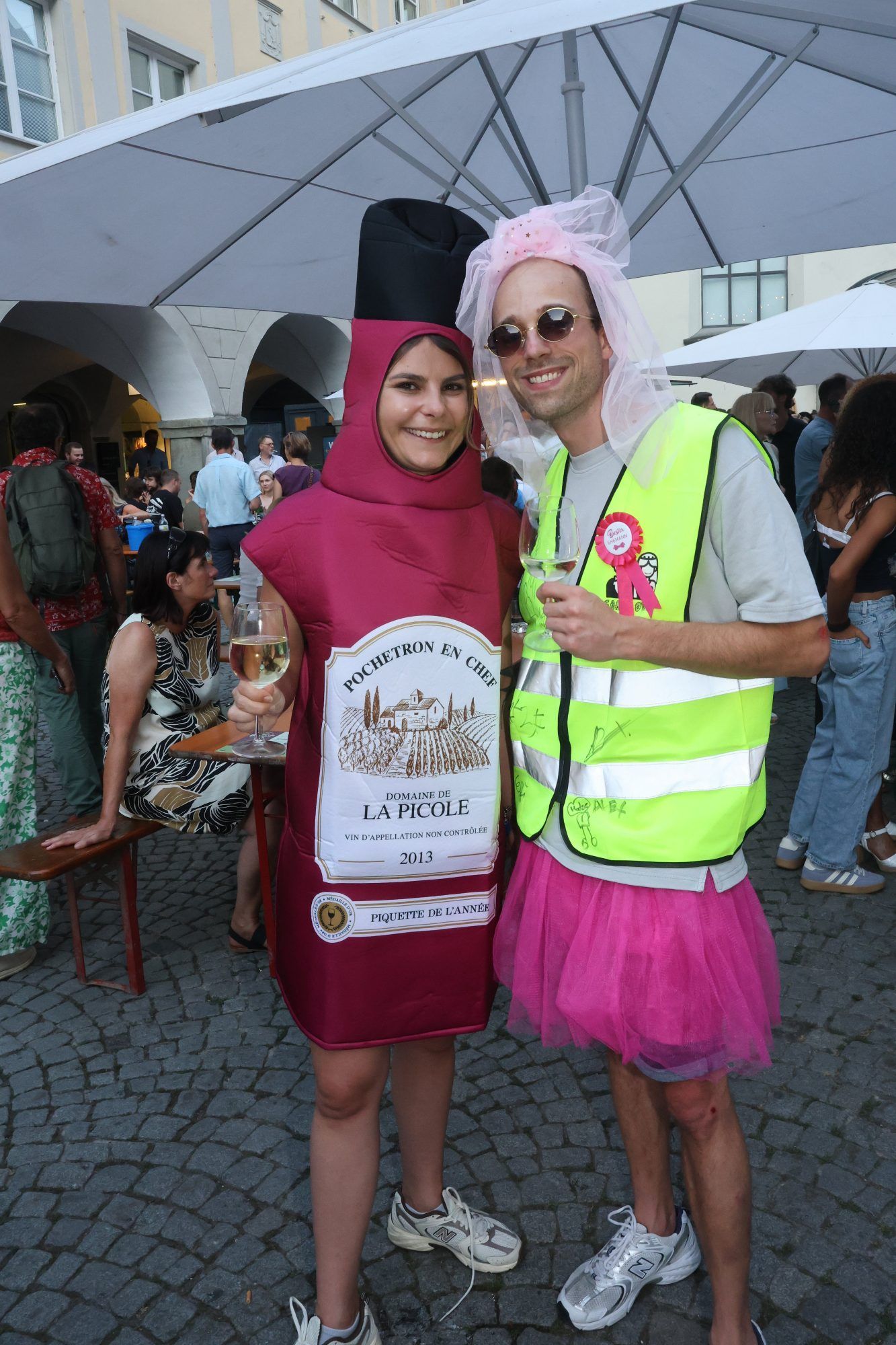 Genuss und Geselligkeit beim Weinfest