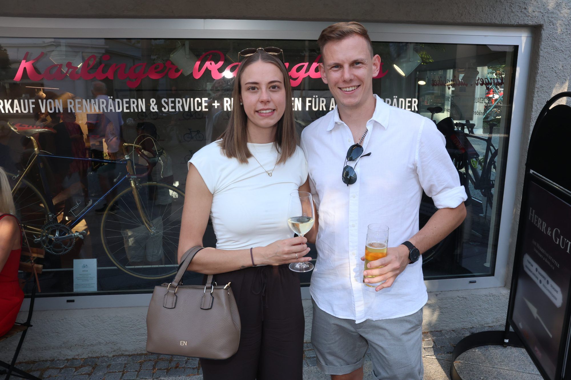 Marie Reiner und Paul Rhomberg.