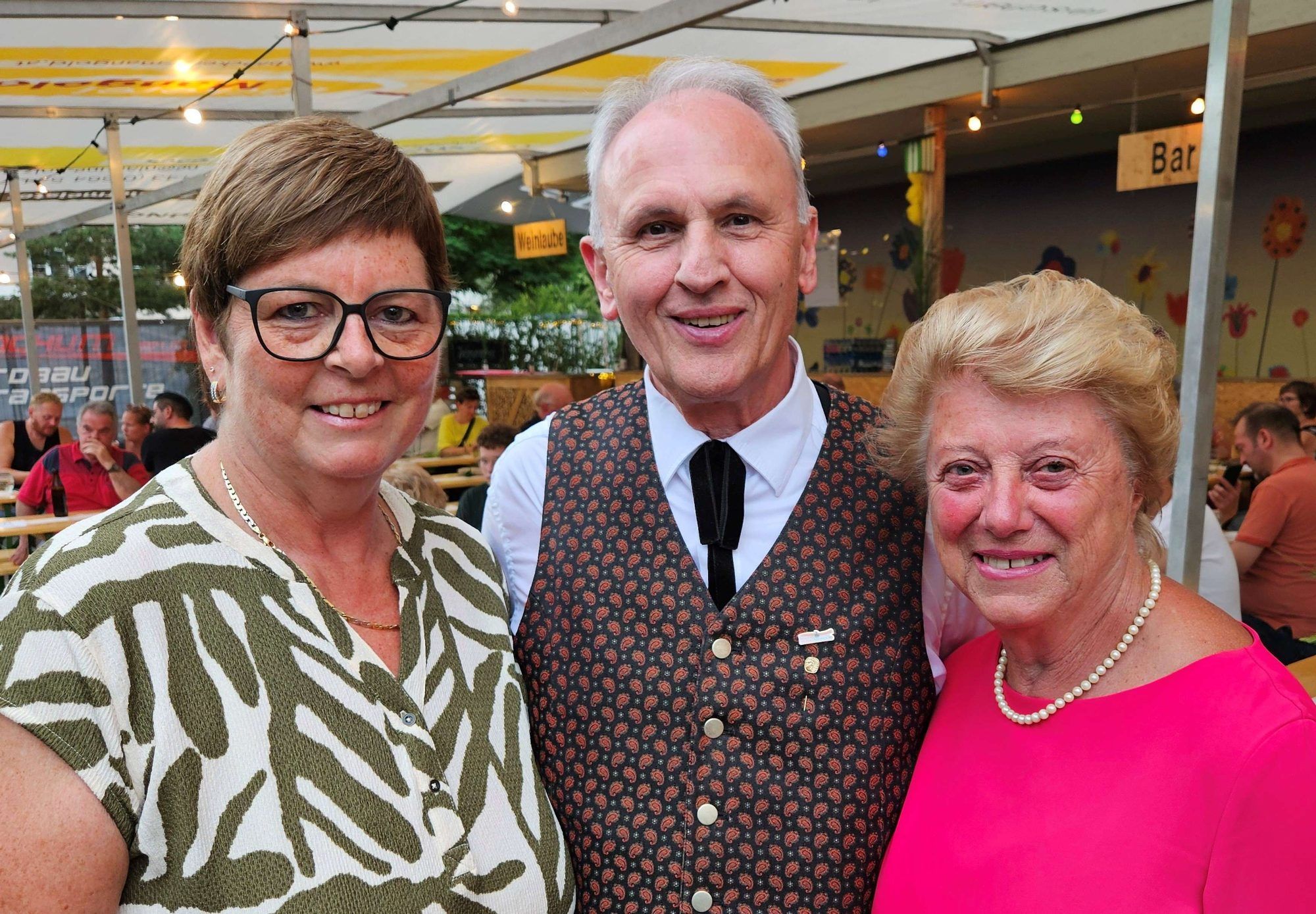 Petra Rührnschopf, Wolfram Baldauf und Christl Gerhalter.