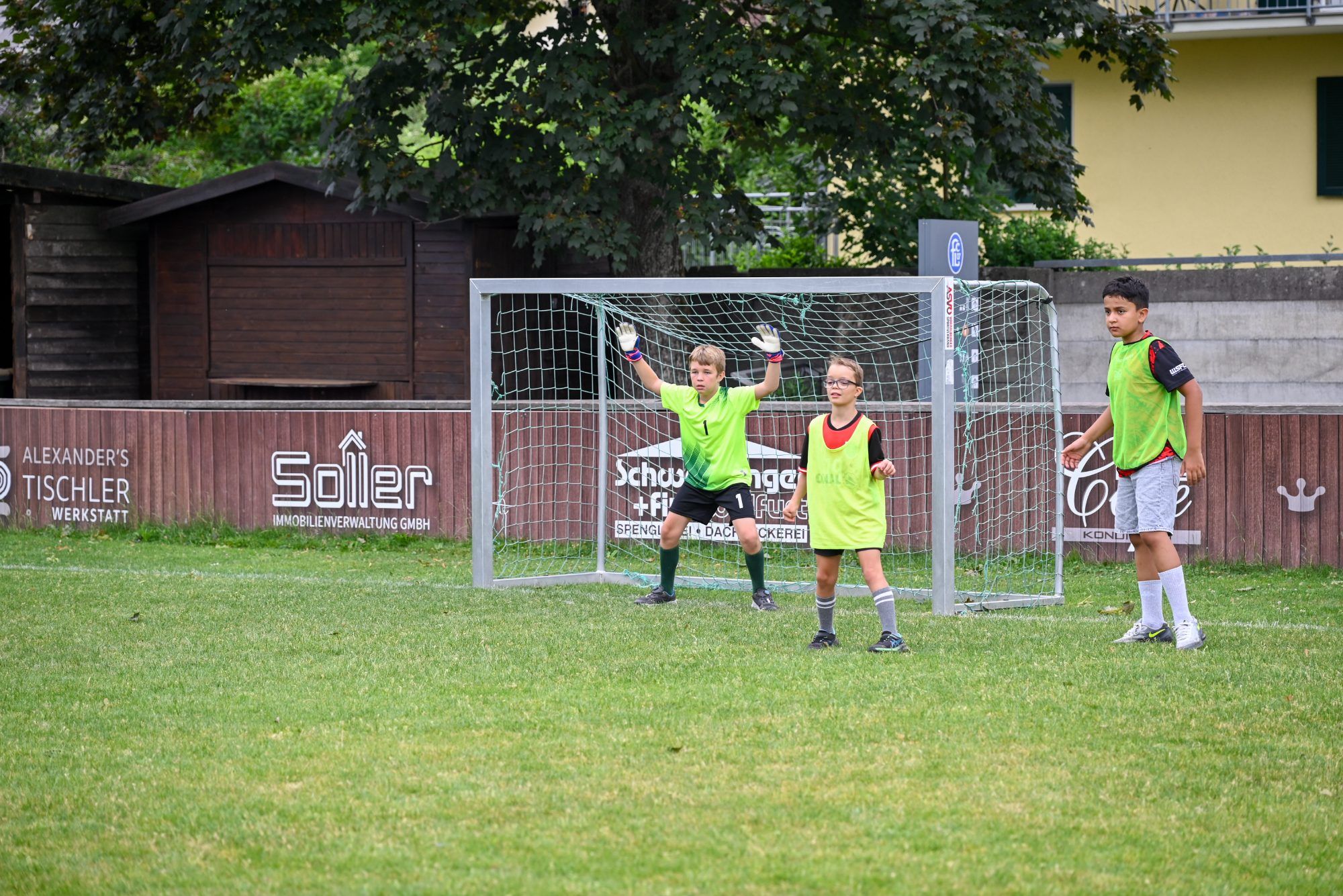 Die Schüler zeigten großen Einsatz.