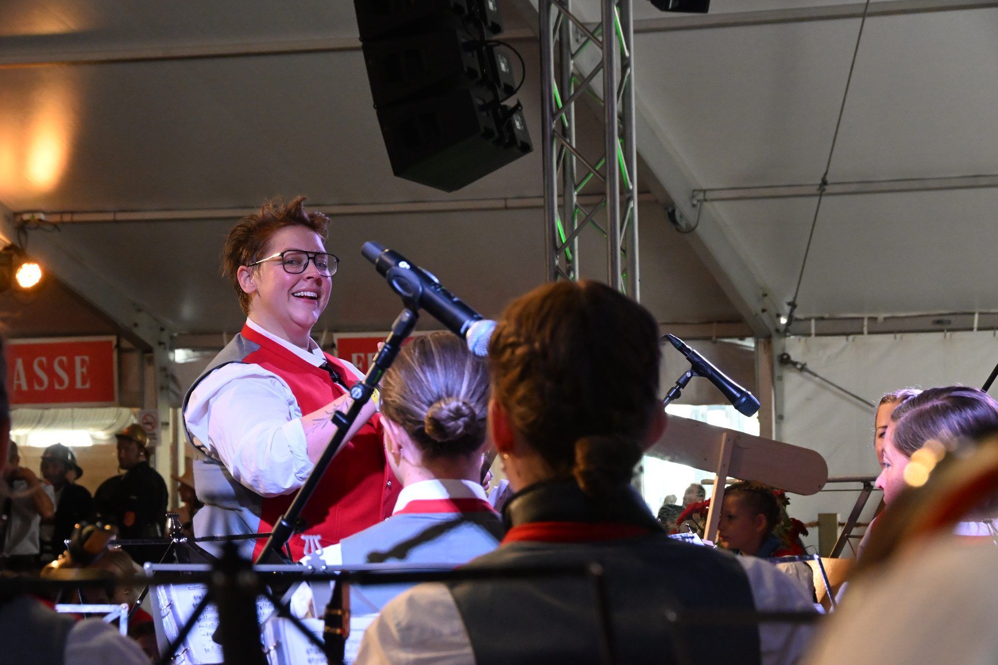 Kapellmeisterin Sophie Gruber