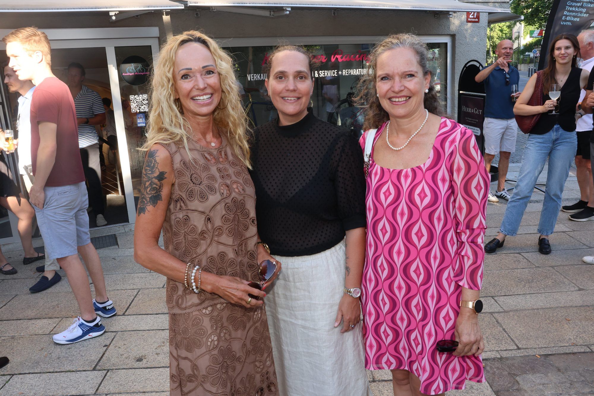 Lisa Plaickner, Beate Ender und Gabi Metzler.
