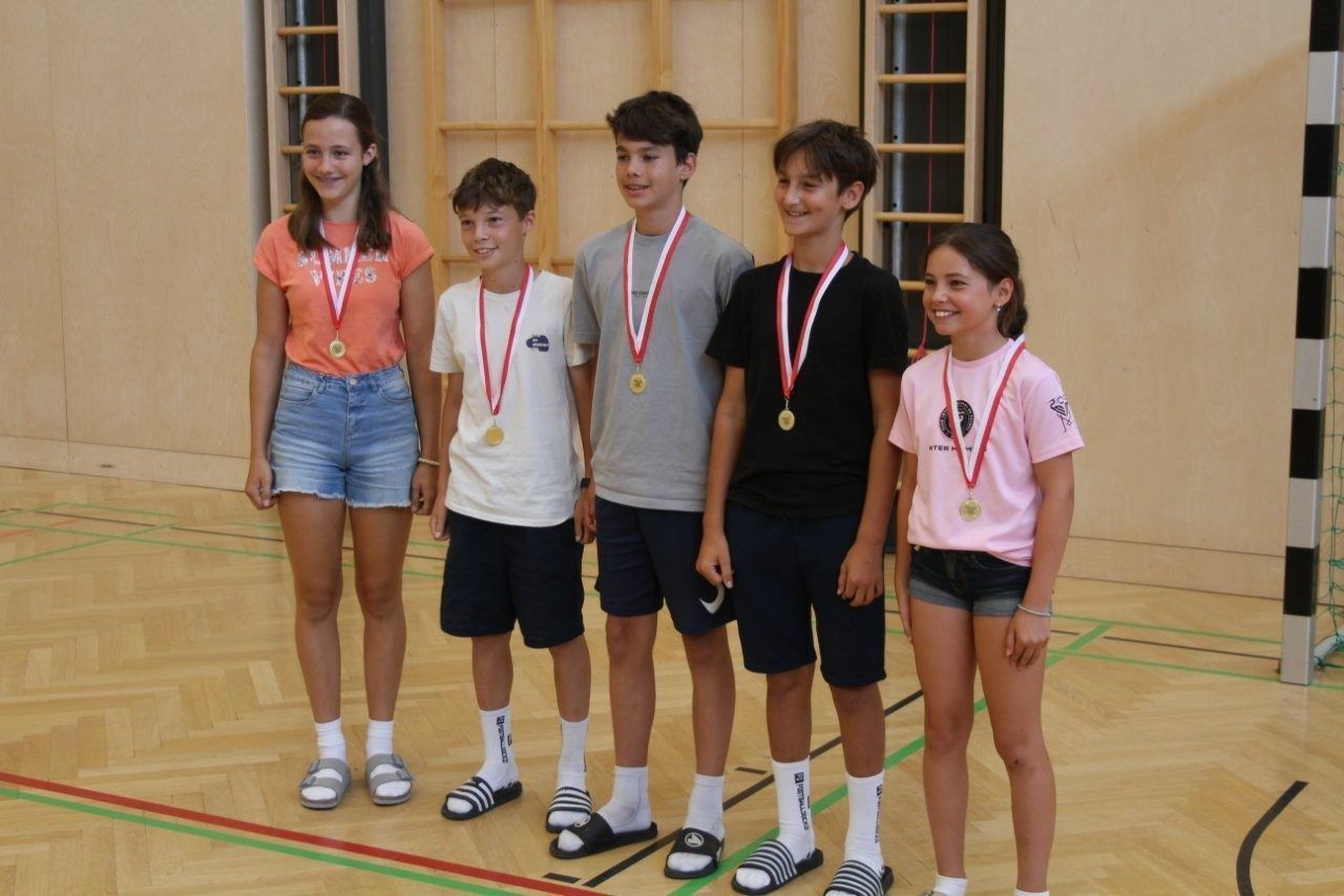 Annika, Angelina, Benno, Kilian, Moritz.