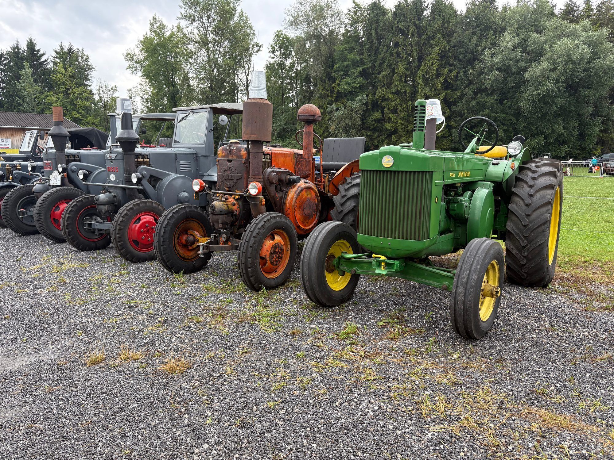 Impressionen vom Oldtimer-Traktortreffen des Traktor-Vereins Götzis auf SÀgers Ranch in Koblach.