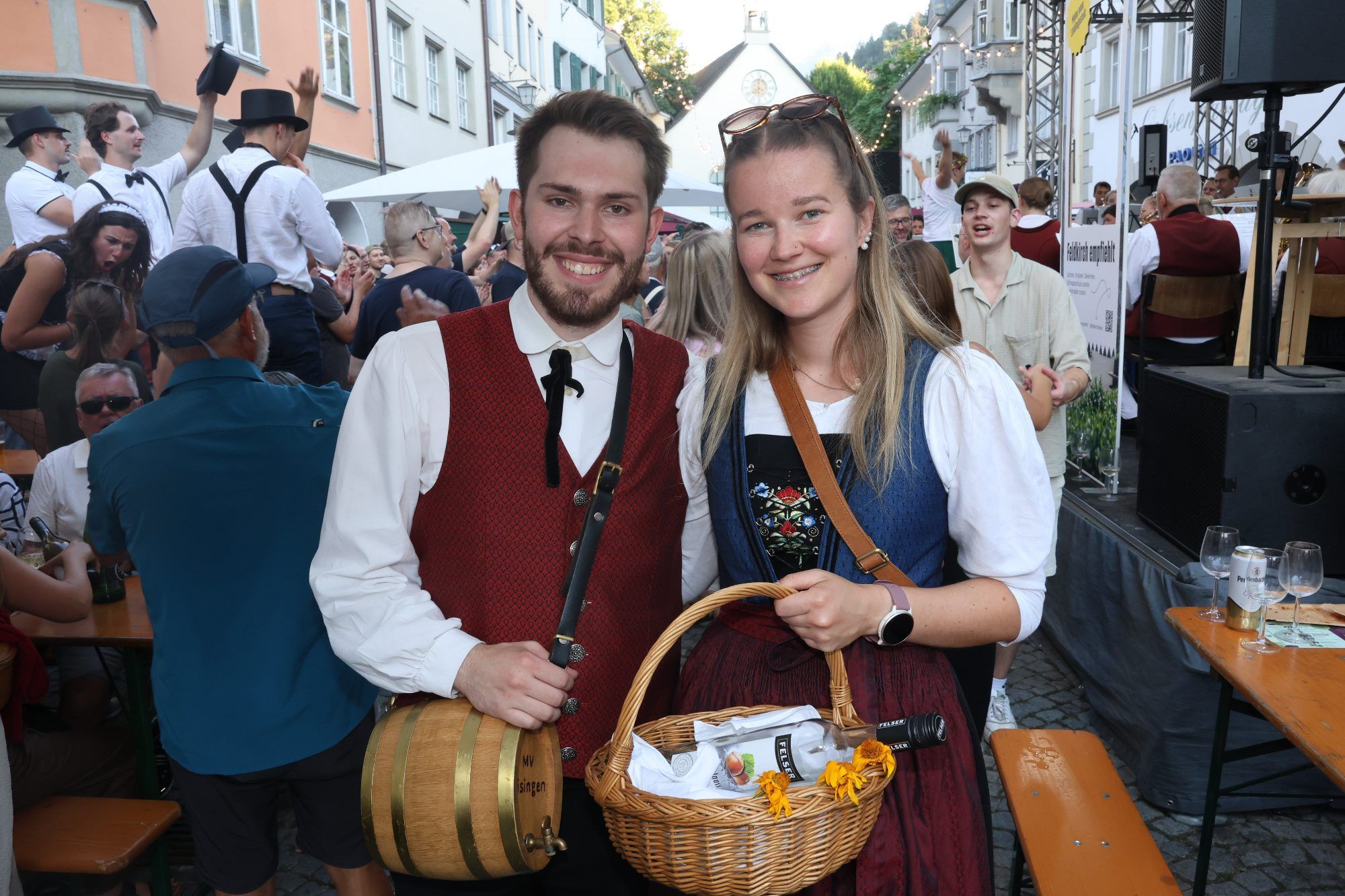 Lucas Köchle und Julia Öttl.