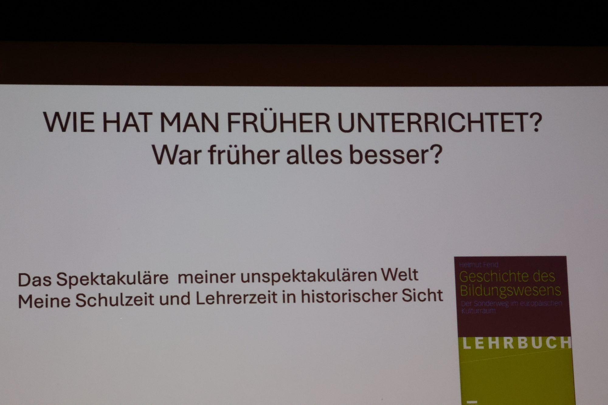250 Jahre eindrucksvolle Schulgeschichte