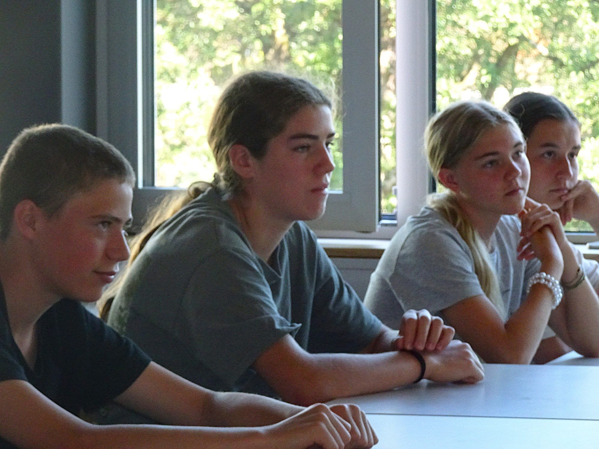 Auch Mädchen sind heuer wieder am Start für die Schiedsrichterausbildung.